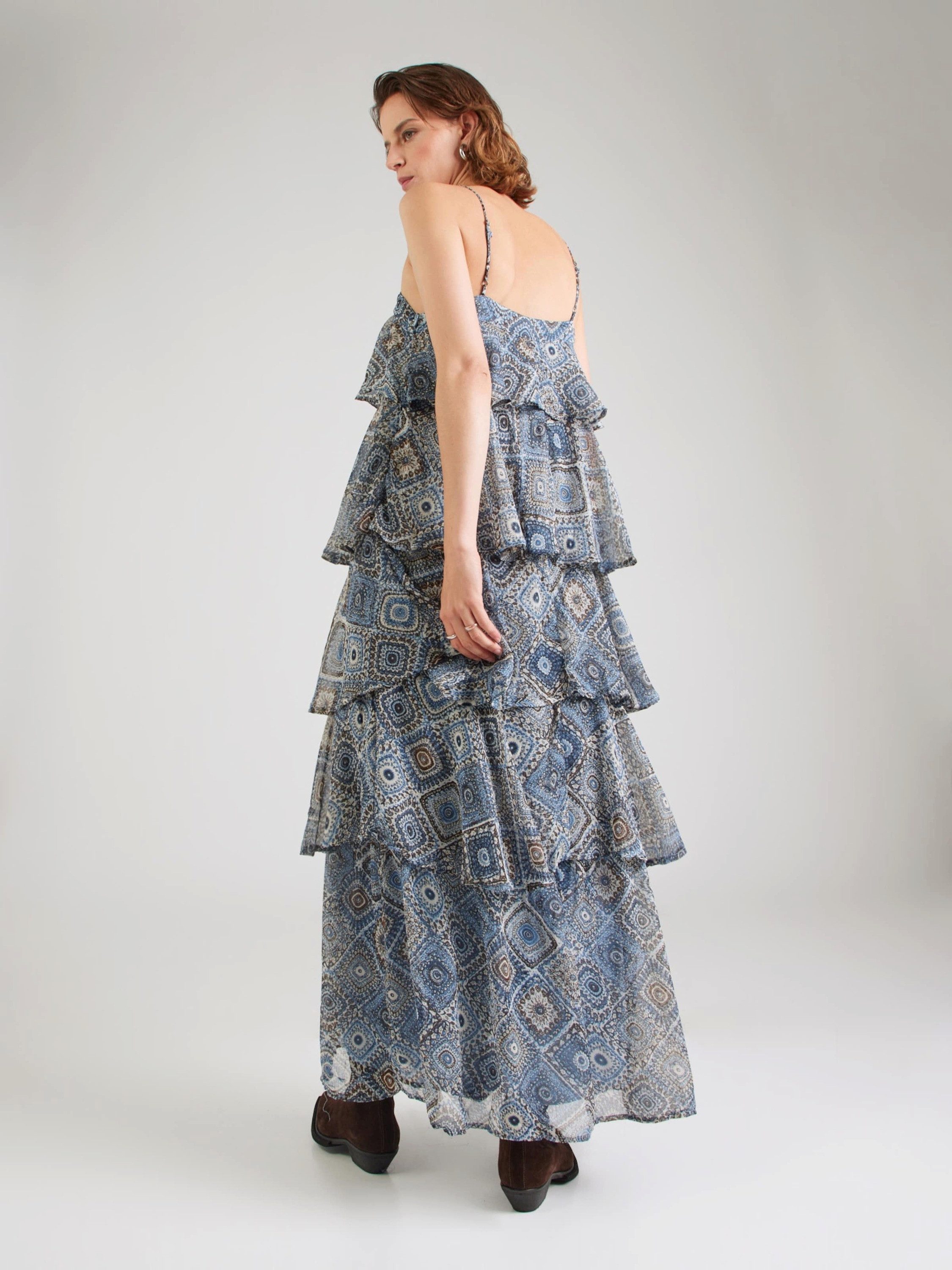ONLY Maxikleid ONLASTA (1-tlg) Volant