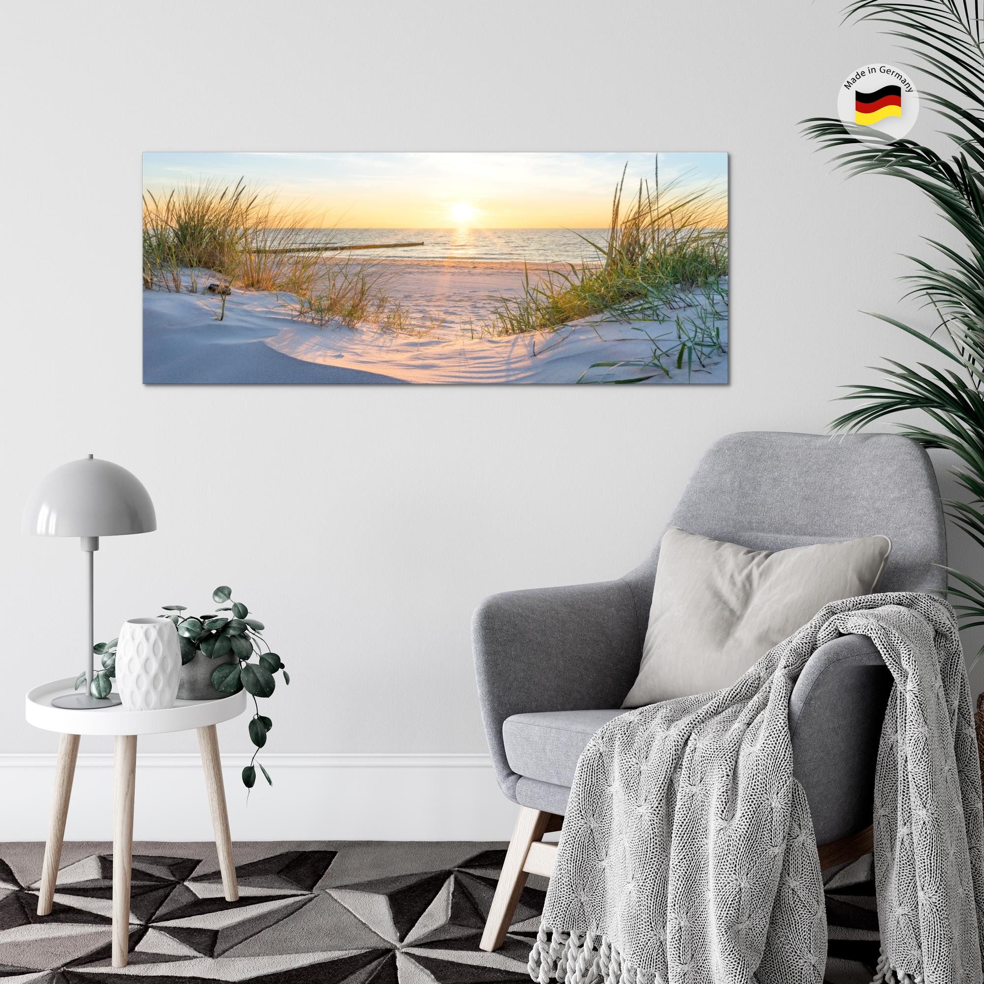 Runa Art Wandbild Natur Landschaft Bild Wohnzimmer Schlafzimmer Deko, Ostsee – Bild 5 von 5