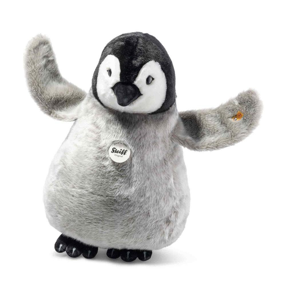 Steiff Kuscheltier Kuscheltier Pinguin Flaps Hellgrau (60 cm)