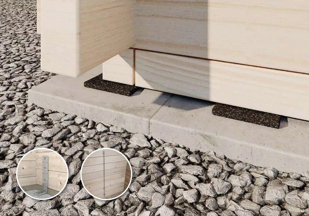 Thumbnail - PGH Gartenhaus Montagezubehör und Befestigung S, (Set)