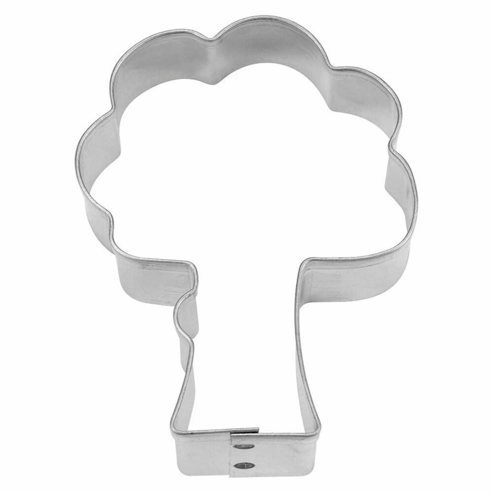 STÄDTER Ausstechform Baum Edelstahl 6.5 cm, Edelstahl