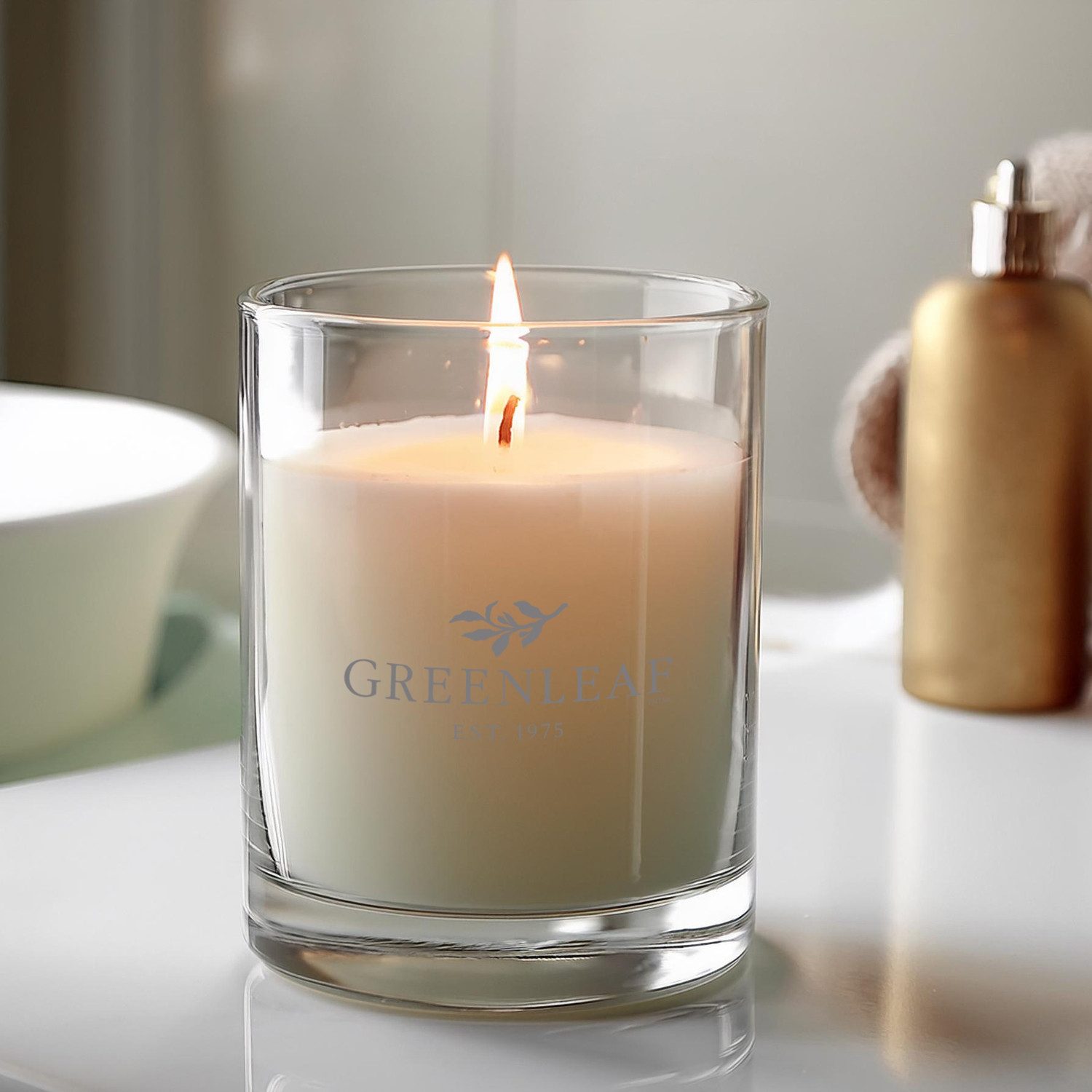 Greenleaf Duftkerze Cashmere Kiss (1-tlg), Votive Candle Duftkerze im Glas 99 g