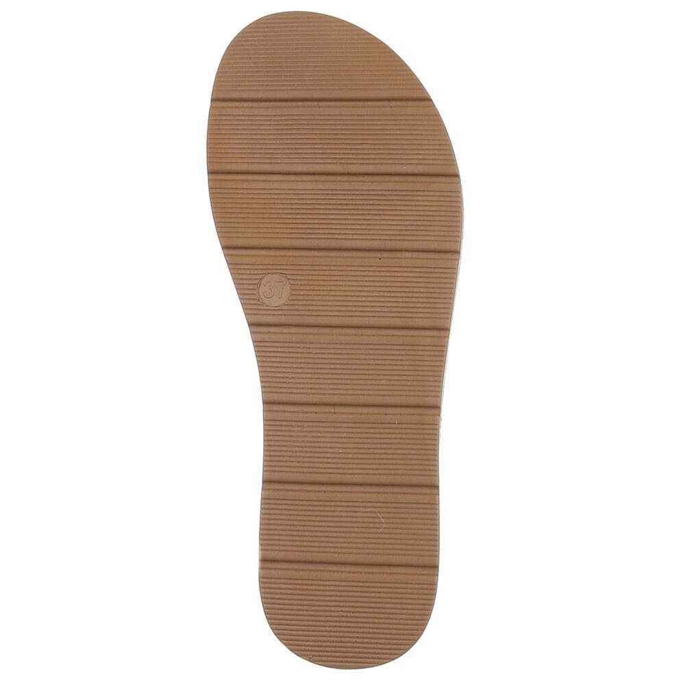 Ital-Design Damen Mokassins mit geflochtenem Detail und rutschfester Sohle Riemchensandalette (91117481) Flach Riemchensandalen in Hellblau