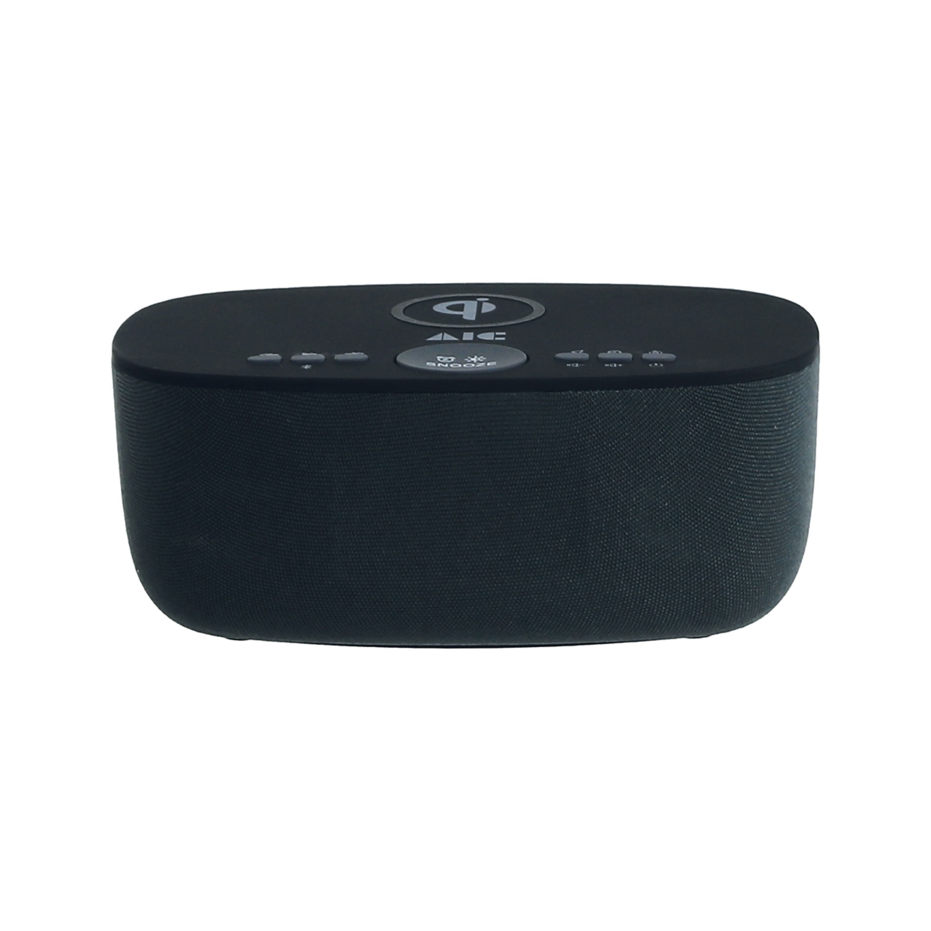 AIC AIC 28 BT schwarz Radio (Radiowecker Designer Uhrenradio USB Bluetooth Induktives Laden) – Bild 3 von 5