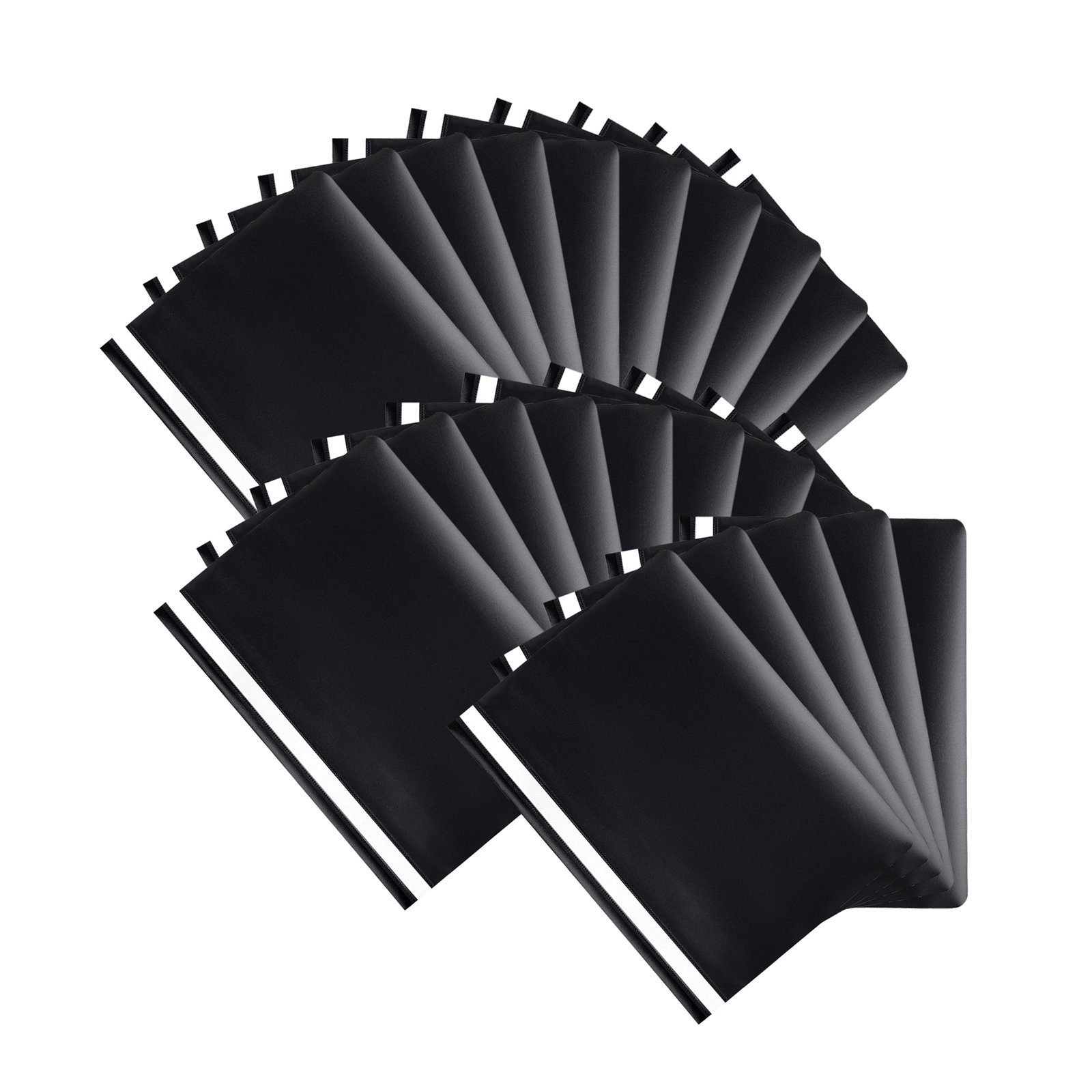 HTI-Living Hefter Папка 25 er Pack Kunststoffhefter, für Büro und Schule