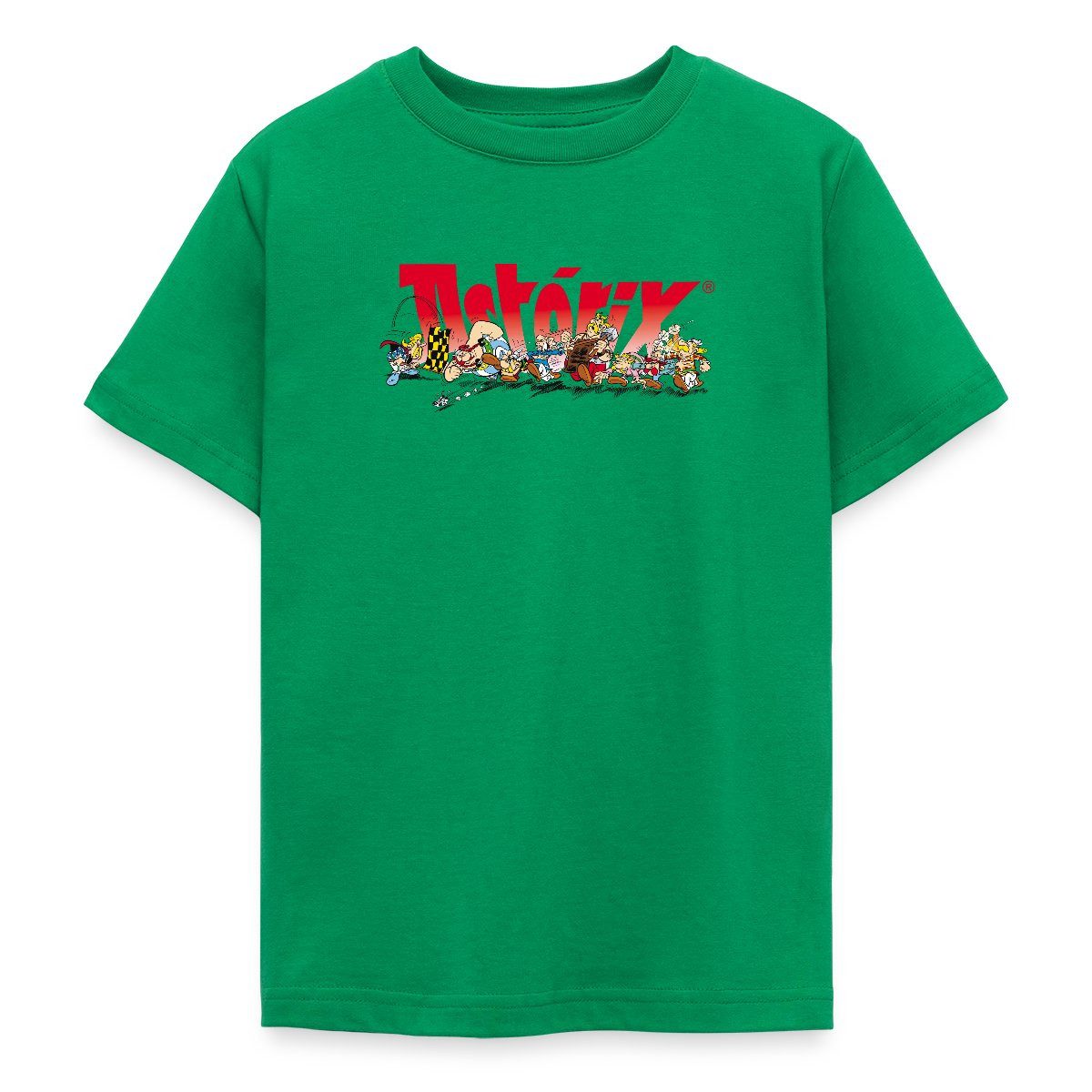 T-Shirt Asterix & Obelix - Rennen Logo Dorfbewohner Teenager T-Shirt