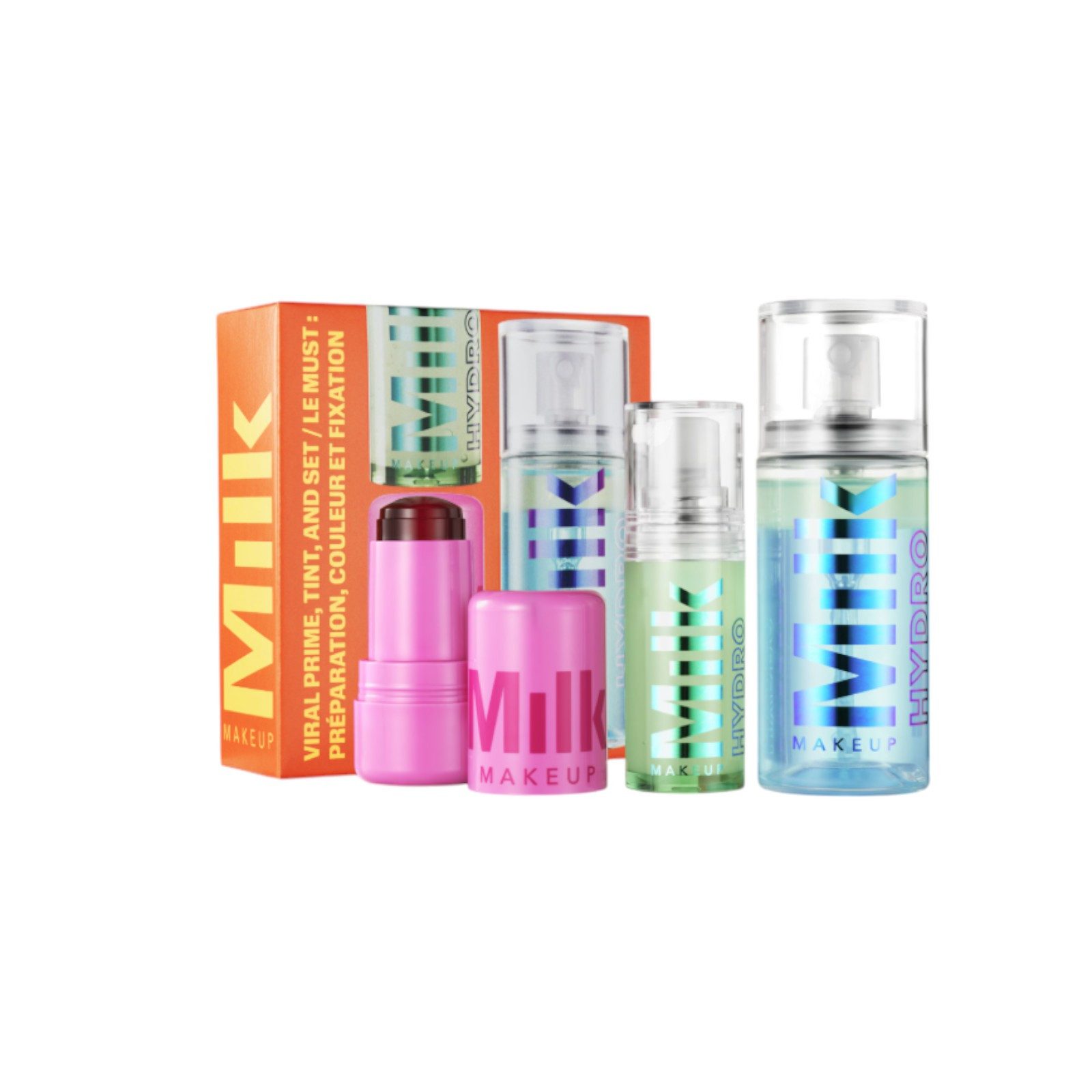 MILK Make-up Set Milk Make-up Viral Prime, Tint, And Set, 3-tlg.