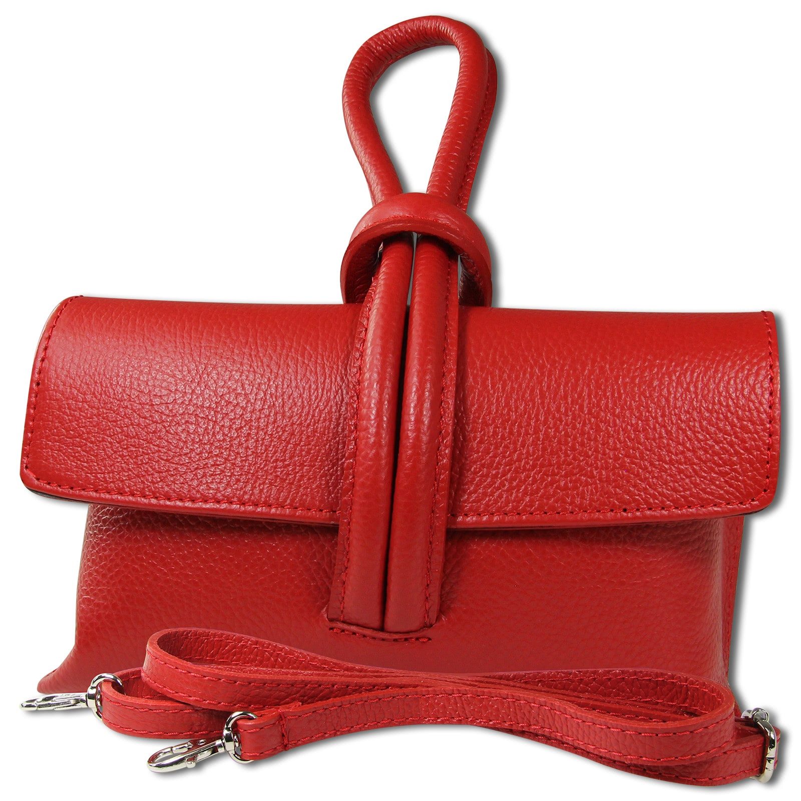 Toscanto Umhängetasche Toscanto Tasche rot Leder Abendtasche (Abendtasche), günstig online kaufen