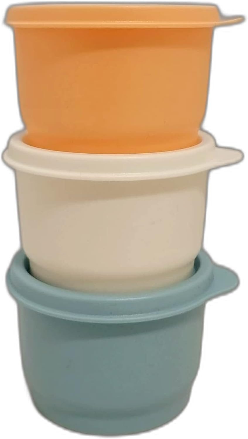 TUPPERWARE Vorratsdose Tupperware Kunterbunt 3er Set je110ml