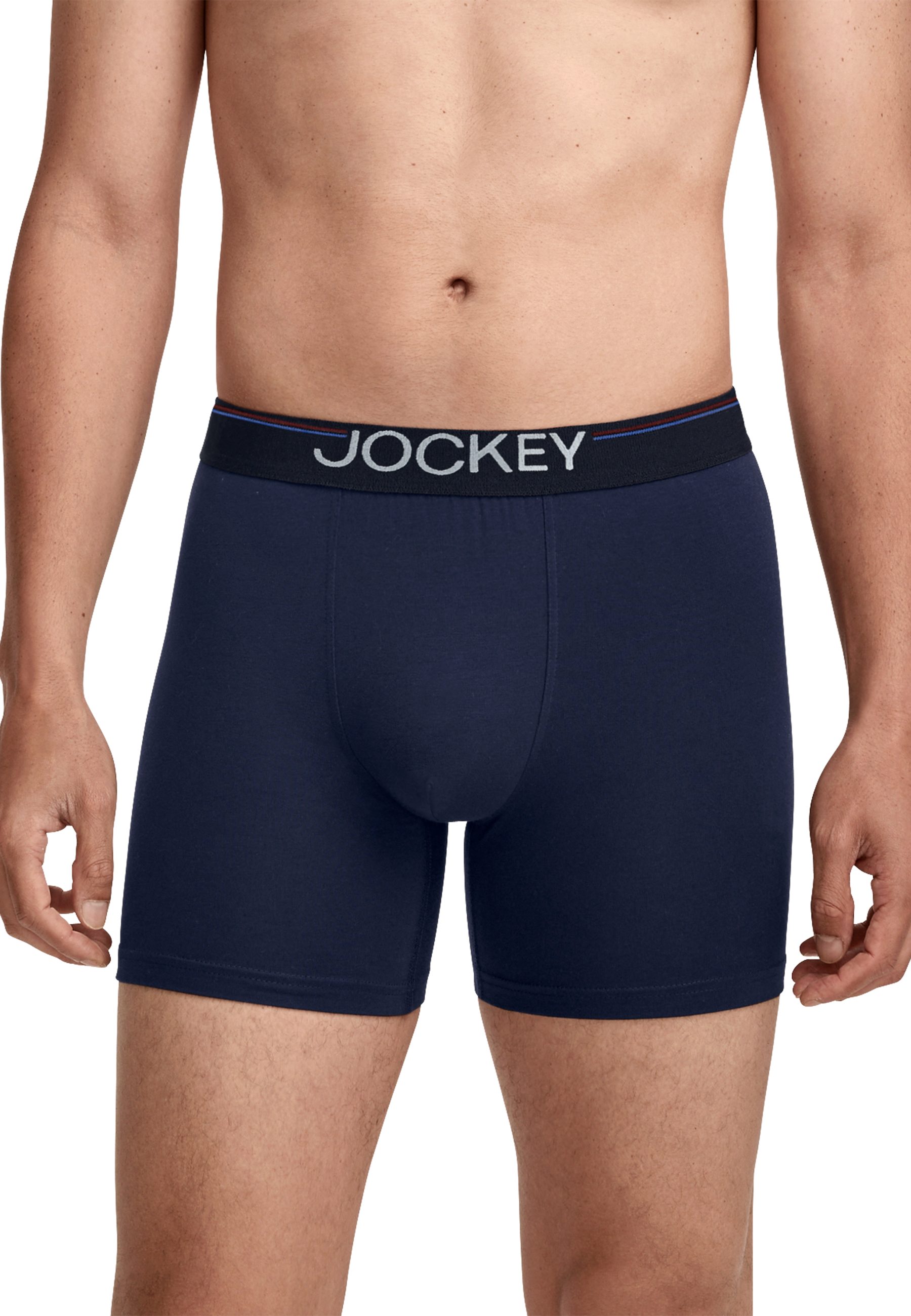 Jockey Langer Boxer Cotton Stretch (3er Pack) eng anliegend, hoher Tragekomfort – Bild 2 von 5