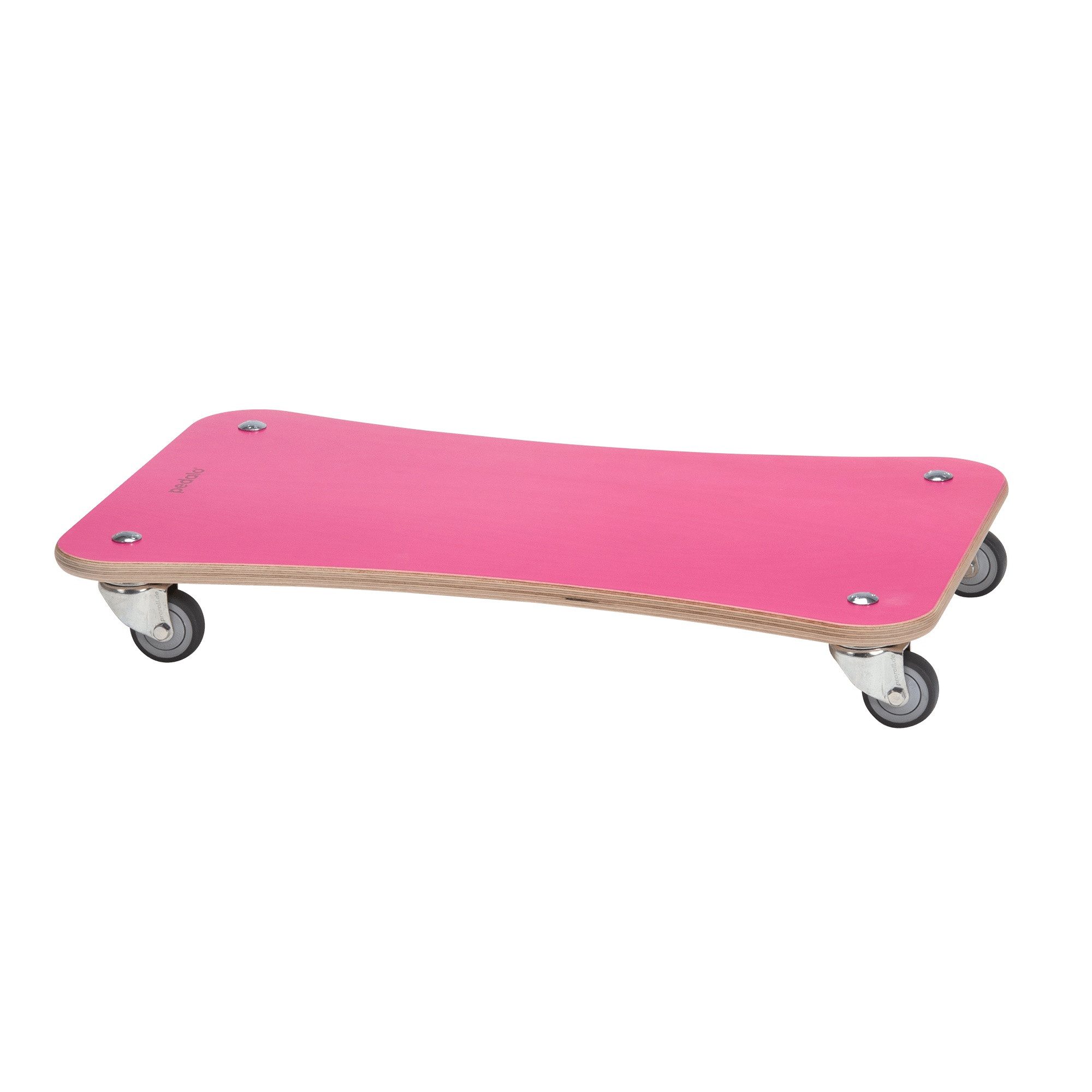 pedalo® Rollbrett Color Indoor, (1-St), 4 kugelgelagerte Flüsterrollen