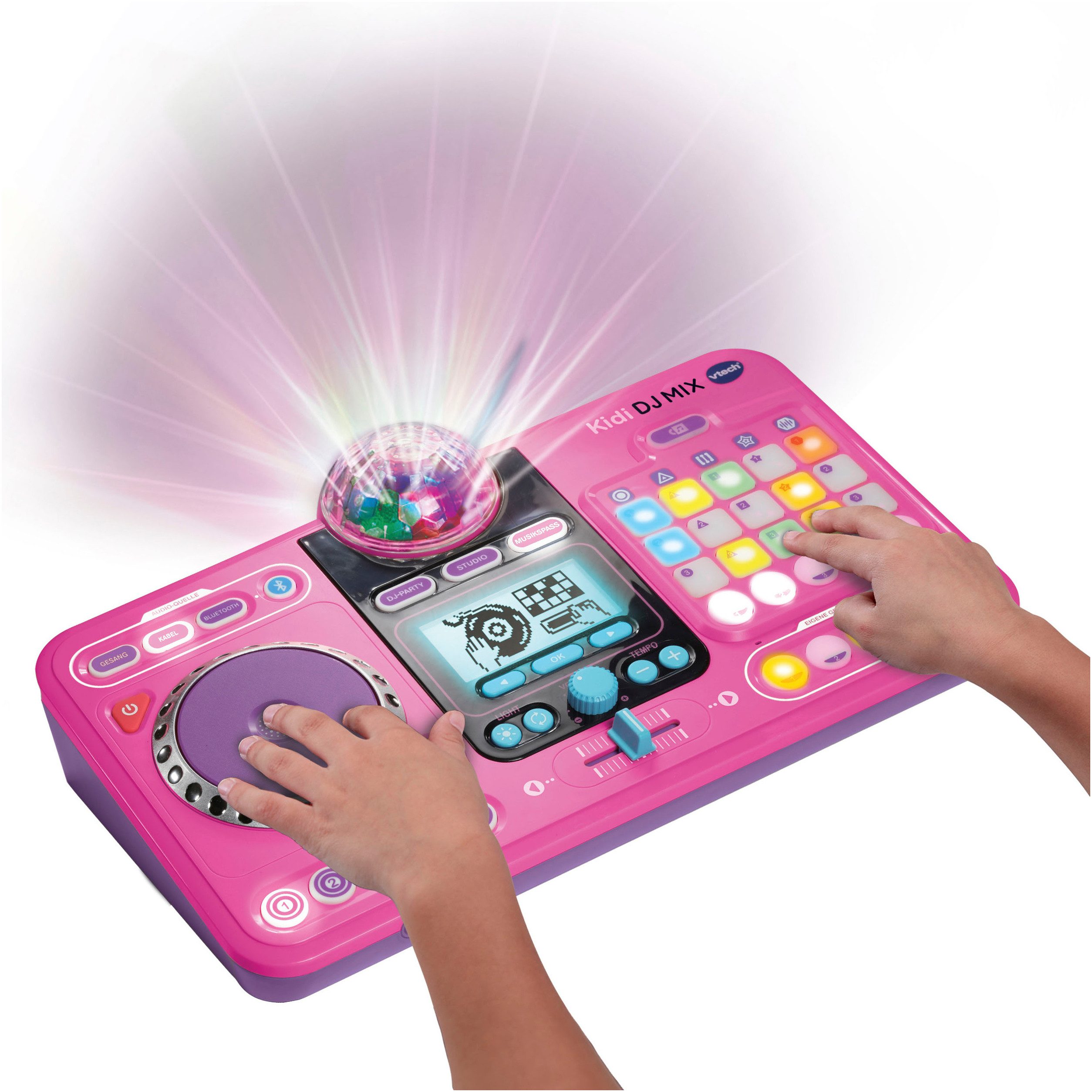 Vtech® Spielzeug-Musikinstrument Kidi DJ Mix, pink, mit Bluetooth-Funktion günstig online kaufen