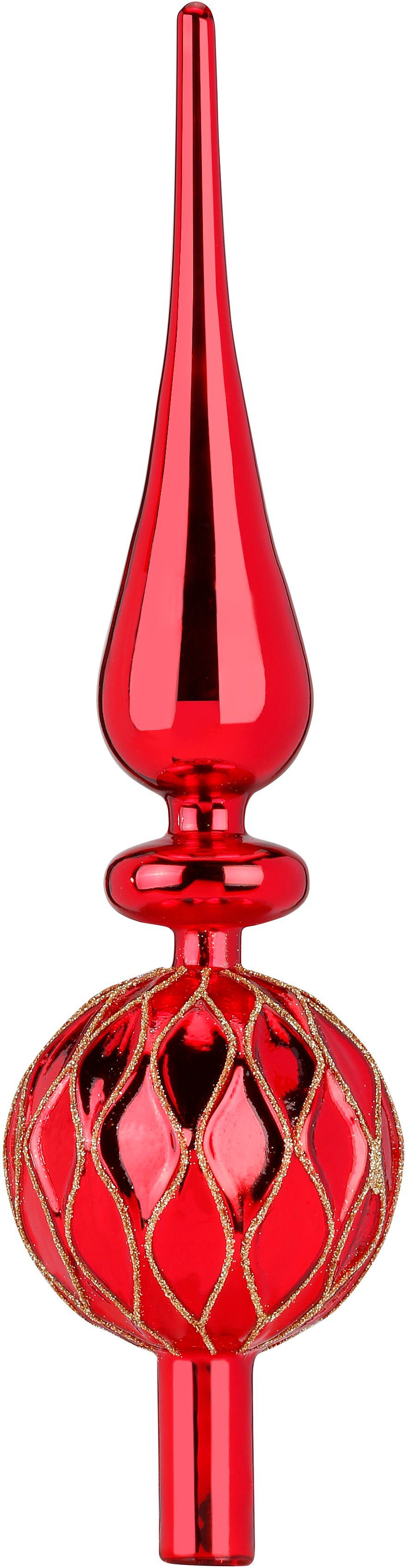 MAGIC by Inge Christbaumspitze, Christbaumspitze XL Glas 31cm, 1 Stück