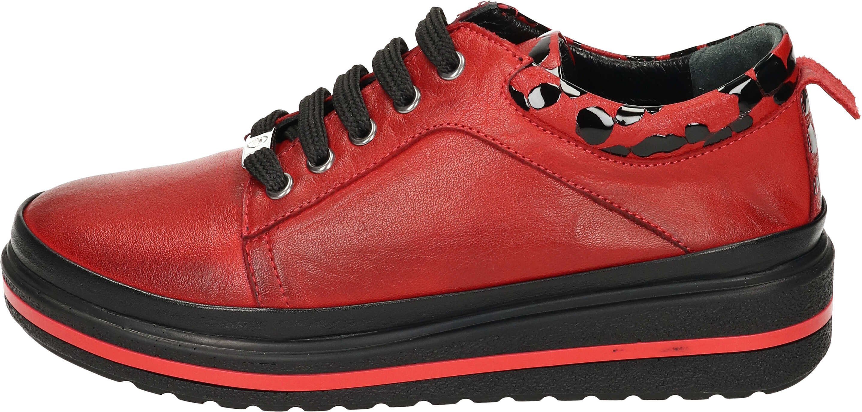 Manitu Sneaker Schnürschuh aus echtem Leder günstig online kaufen