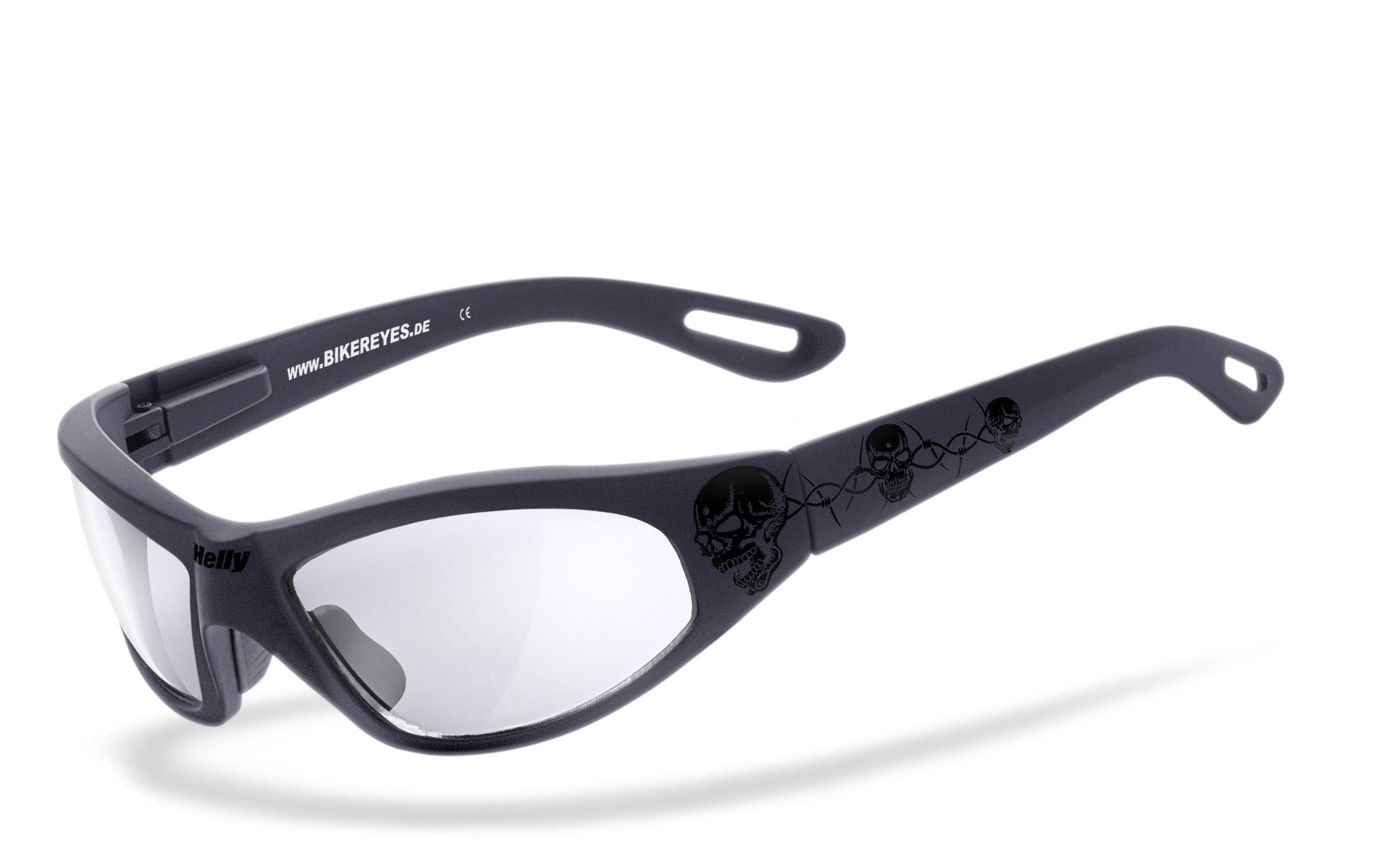 Helly - No.1 Bikereyes Motorradbrille, schnell selbsttönende Gläser
