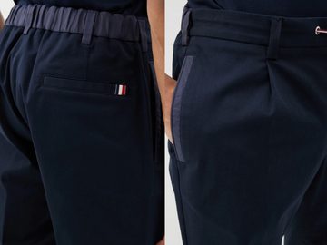 MONCLER Loungepants MONCLER Hose Tunnelzug Jogger Pleated Twill Trousers Garbadine Navy 48