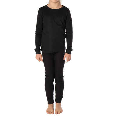 Black Snake Thermounterhemd cuddle Kinder Thermounterwäsche Set Unterhemd + Unterhose