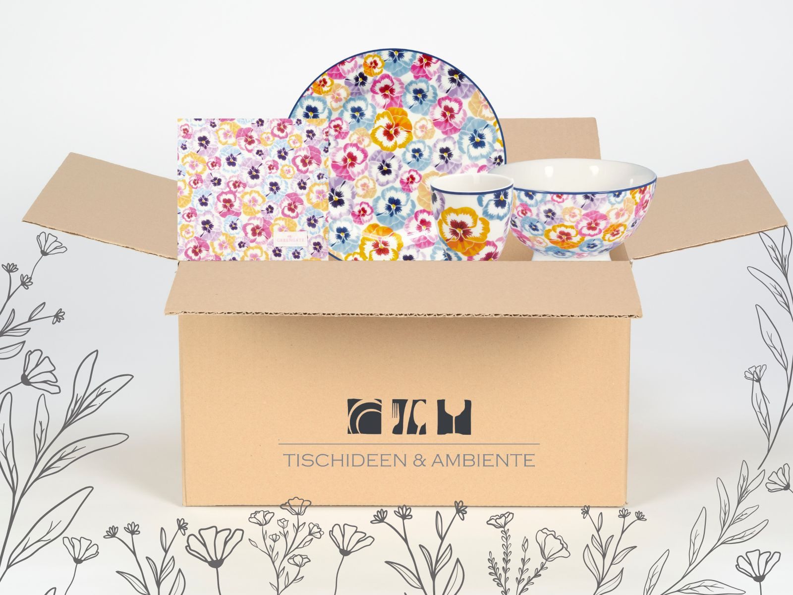 Greengate Geschenkbox Geschenkbox Anine 4tlg