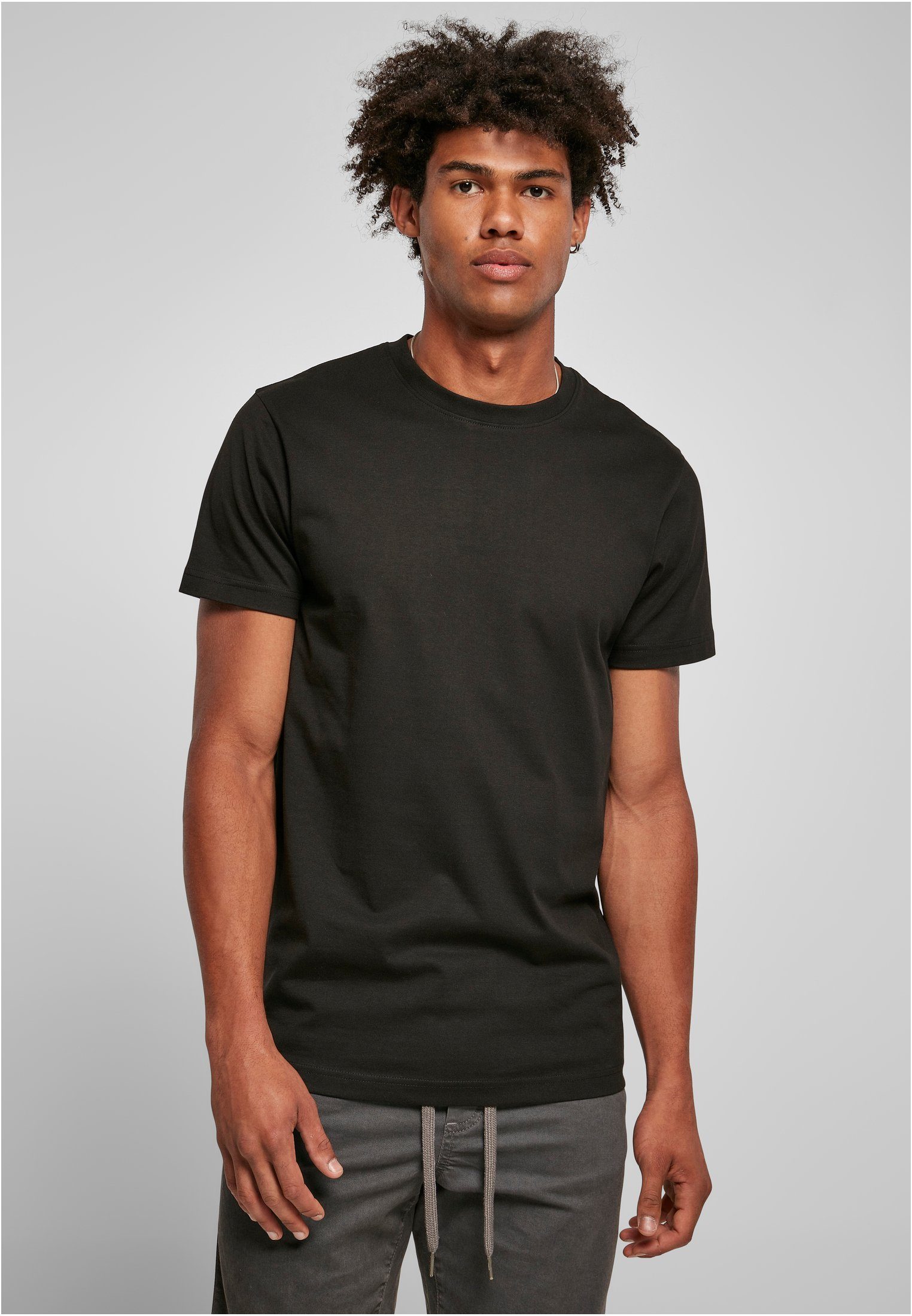 URBAN CLASSICS Kurzarmshirt Herren Recycled Basic Tee (1-tlg) black | T-Shirts