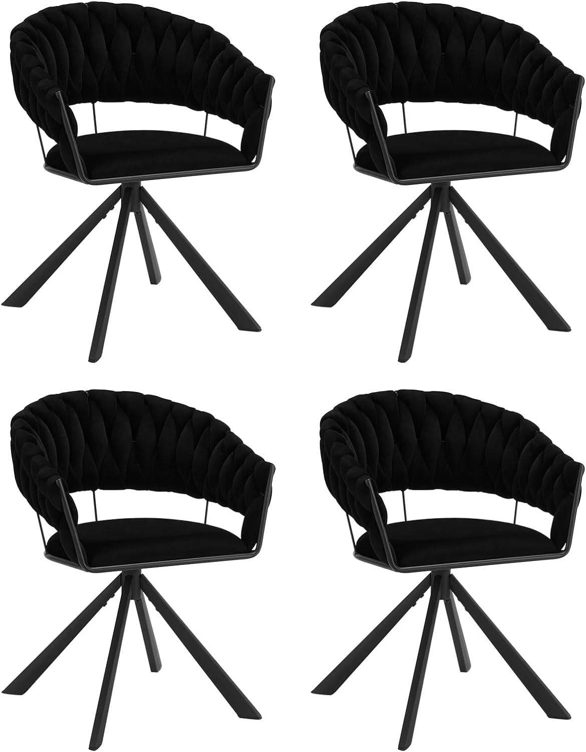 EUGAD Esszimmerstuhl (4 St), drehbar, modern, günstig online kaufen