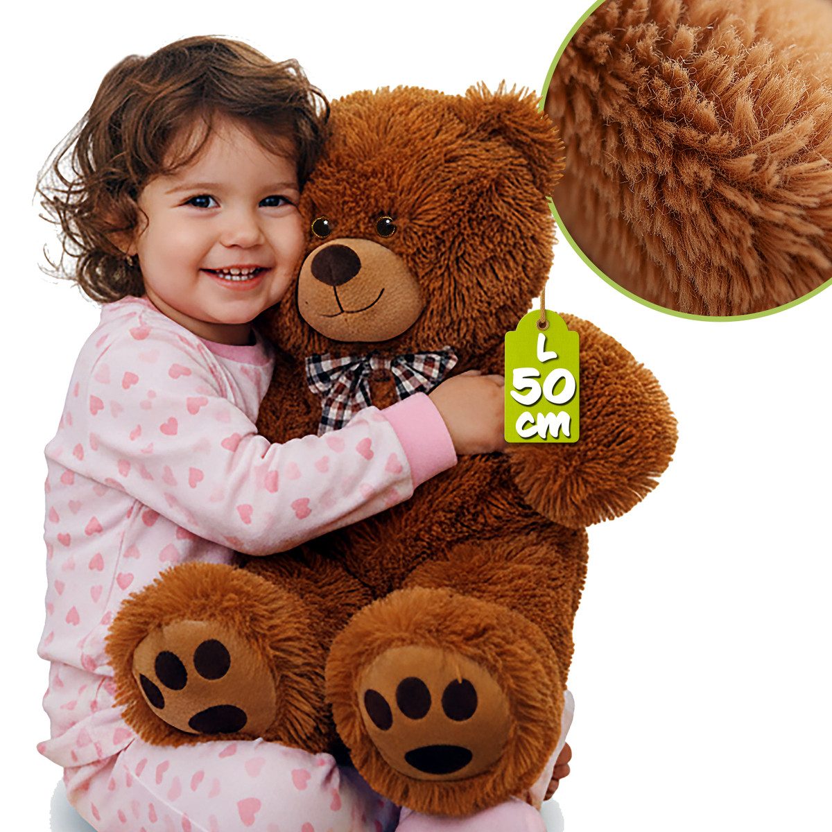 monzana Kuscheltier Deuba (1-St), Teddybär L günstig online kaufen