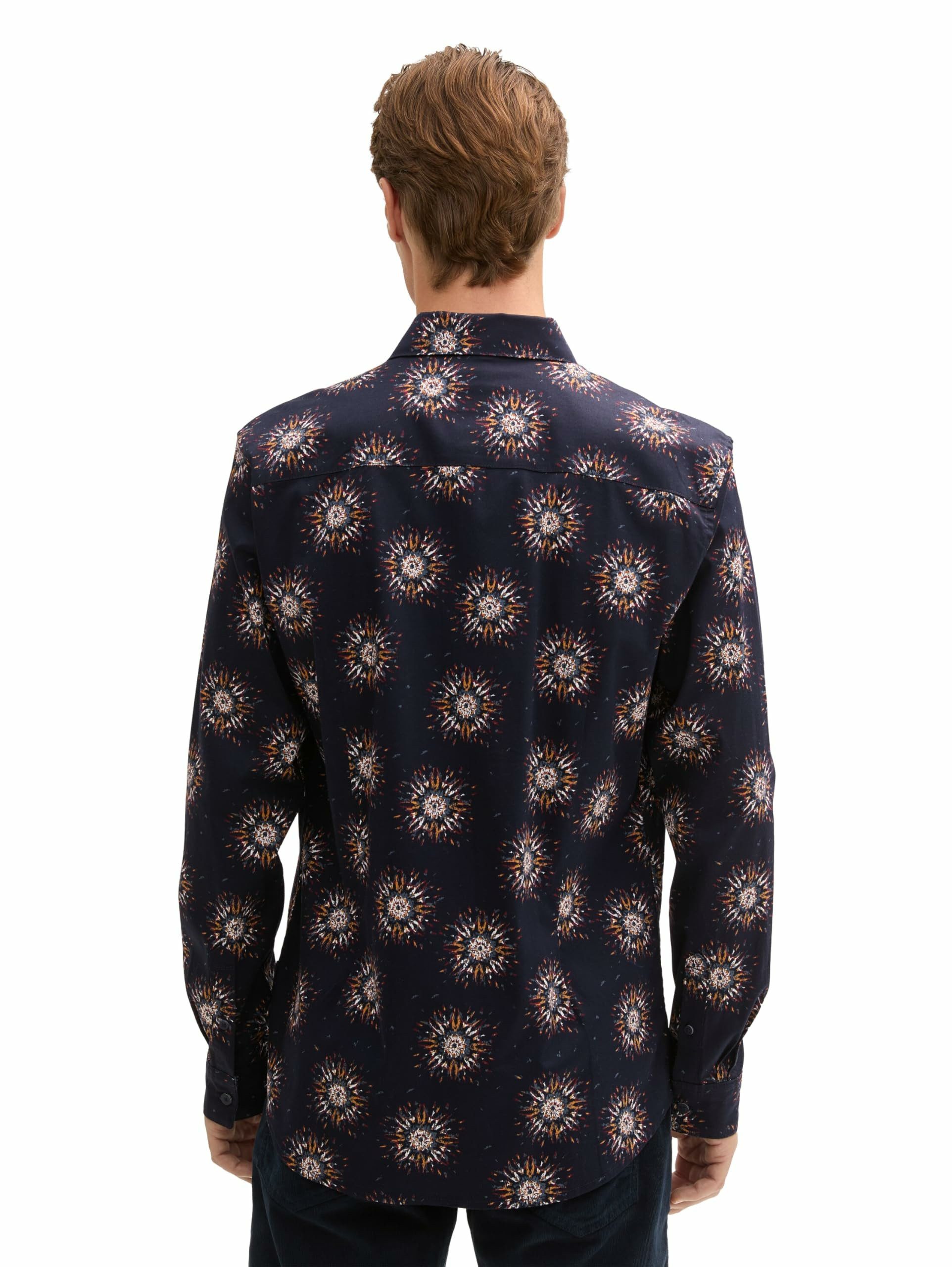 TOM TAILOR Print-Shirt Print Shirt für Herren (1-tlg., keine Angabe)