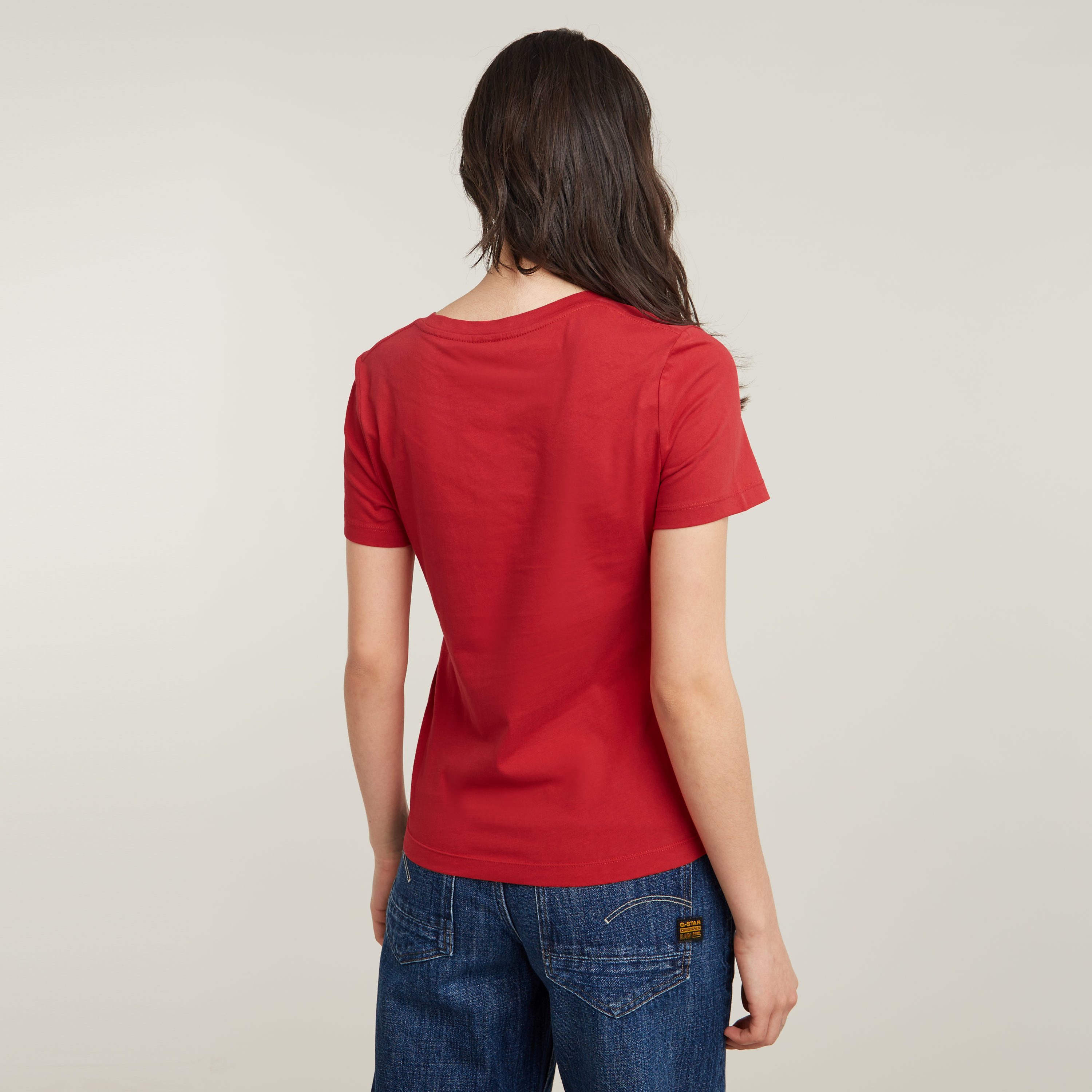 G-STAR T-Shirt G-Script Shiny R mit günstig online kaufen