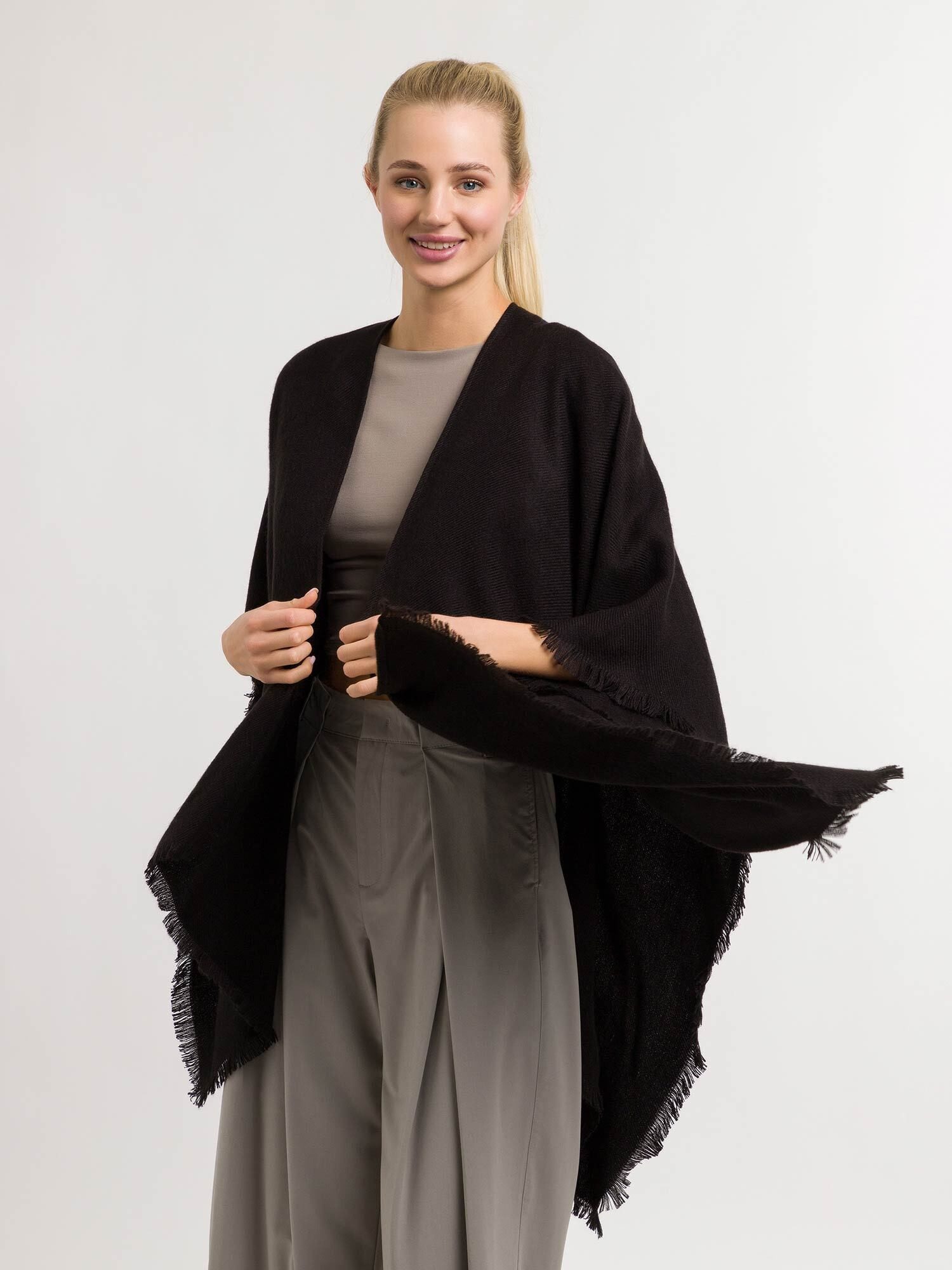 Giorgio Rimaldi Poncho Polyacryl Poncho