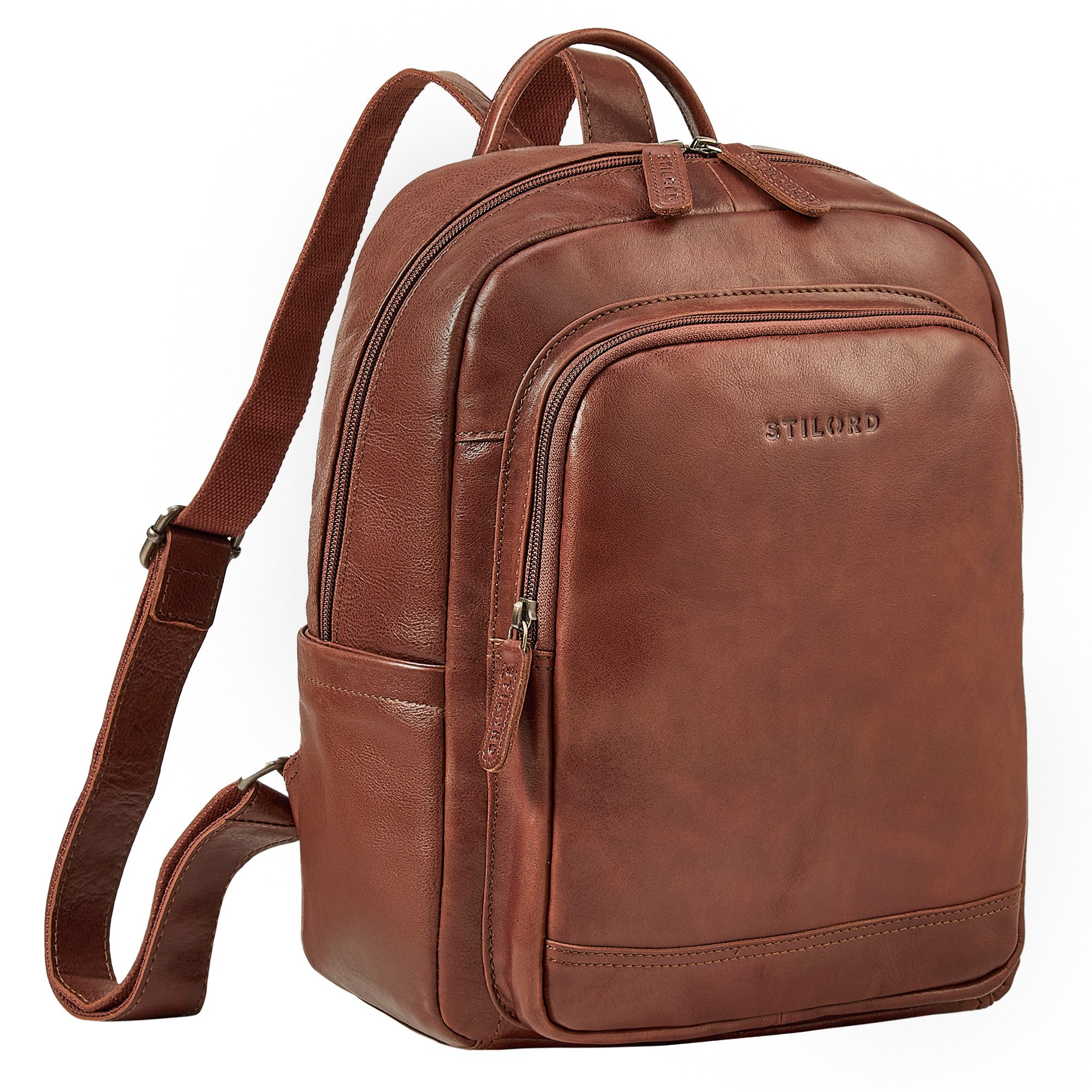 City Lederrucksack Damen