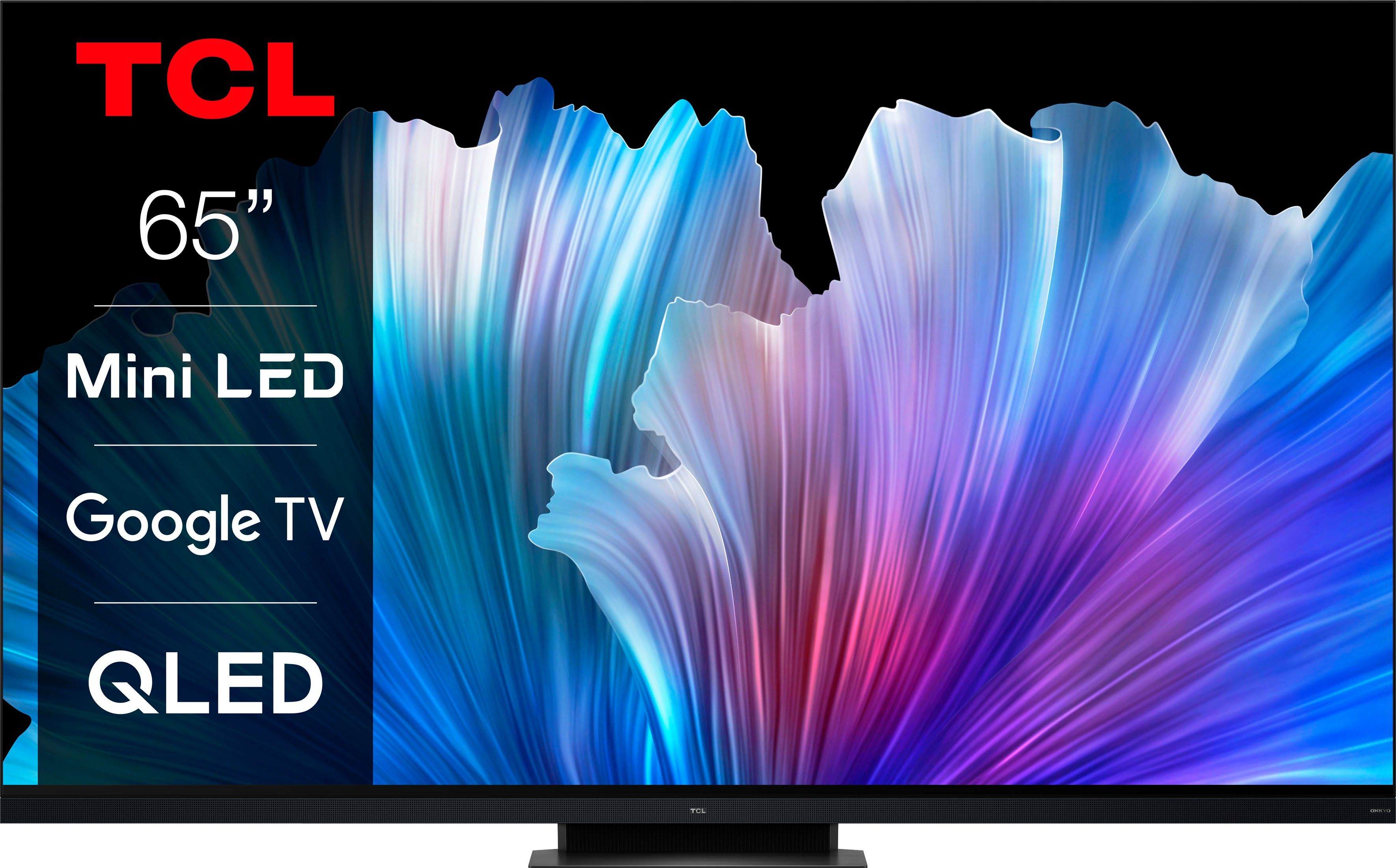 Mini LED-Fernseher TCL Google cm/65 HD, QLED Ultra Smart- Zoll, TV, 4K 65C935X2 (164
