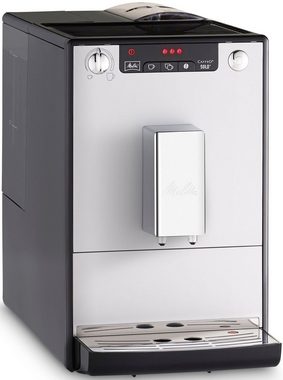 Melitta Kaffeevollautomat Solo® E950-203, silber/schwarz, Perfekt für Café crème & Espresso, nur 20cm breit