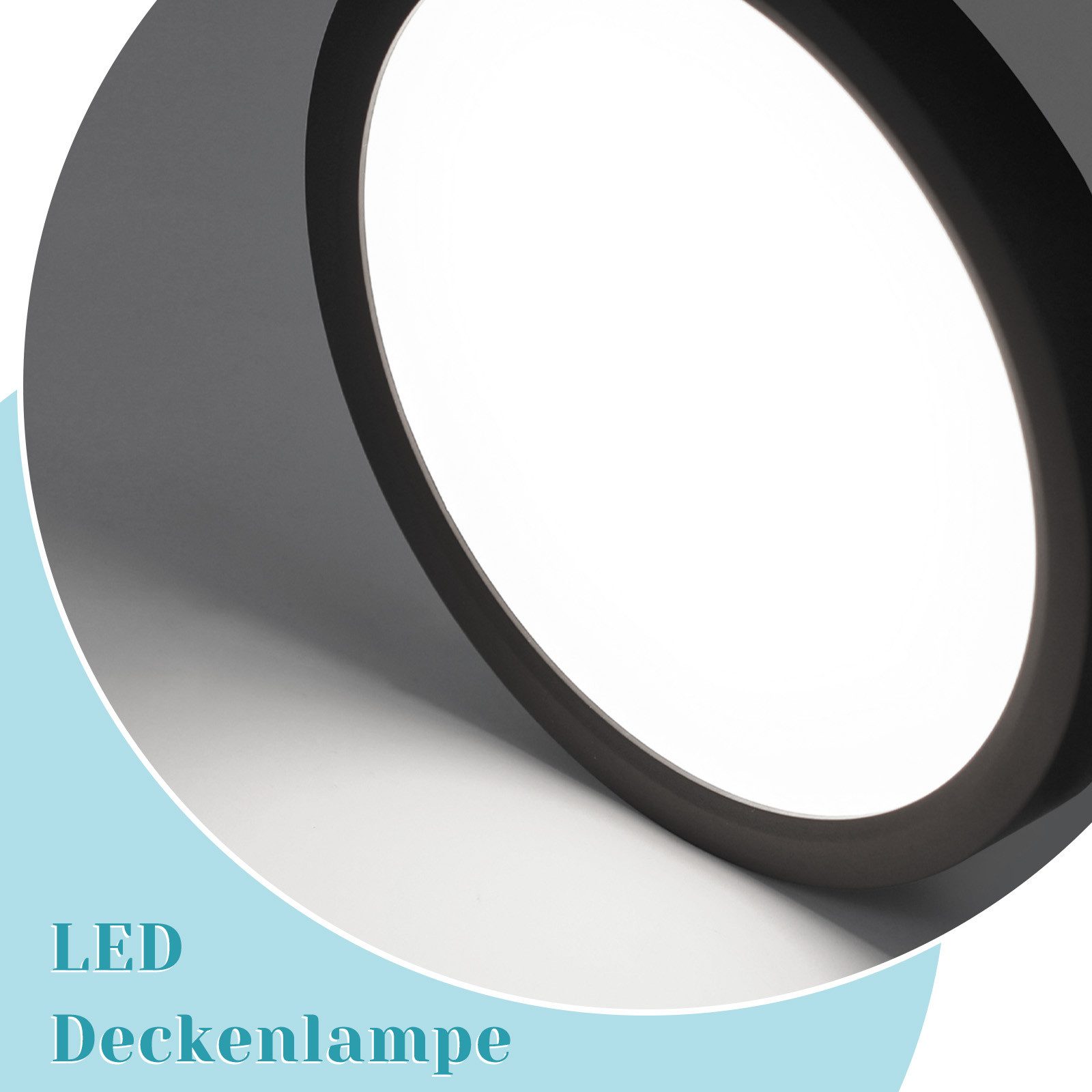 Nettlife LED Panel LED Deckenleuchte Flach günstig online kaufen