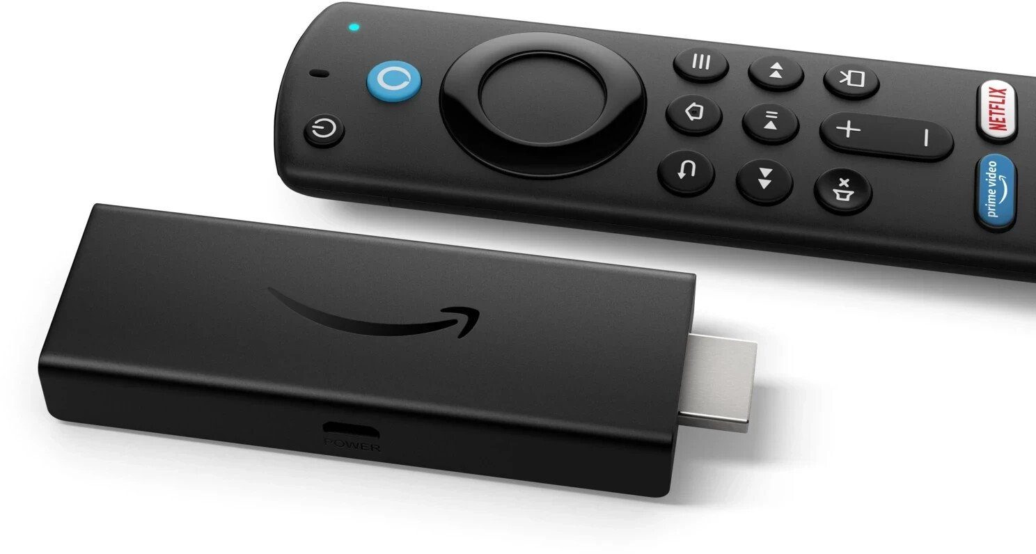 inkl. Alex Stick Amazon TV Streaming-Stick (Streaming Stick inkl. Fire neuste Fernbedienung) Generation, Sprachfernbedienung