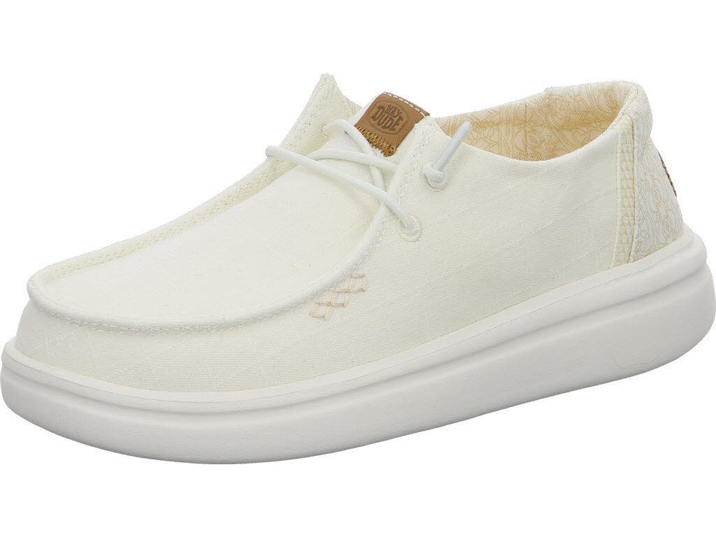 Hey Dude Wendy Rise Chambray Grid Slipper