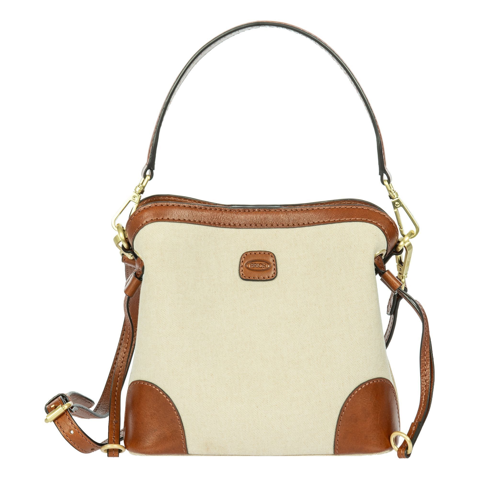 Bric's Schultertasche Volterra Trama, Canvas