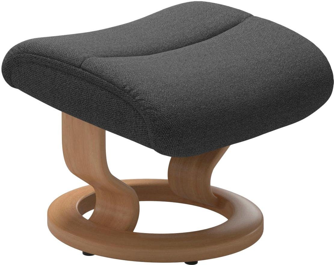 Base, Classic Stressless® Eiche Relaxsessel L,Gestell mit mit Hocker), (Set, Relaxsessel View Größe