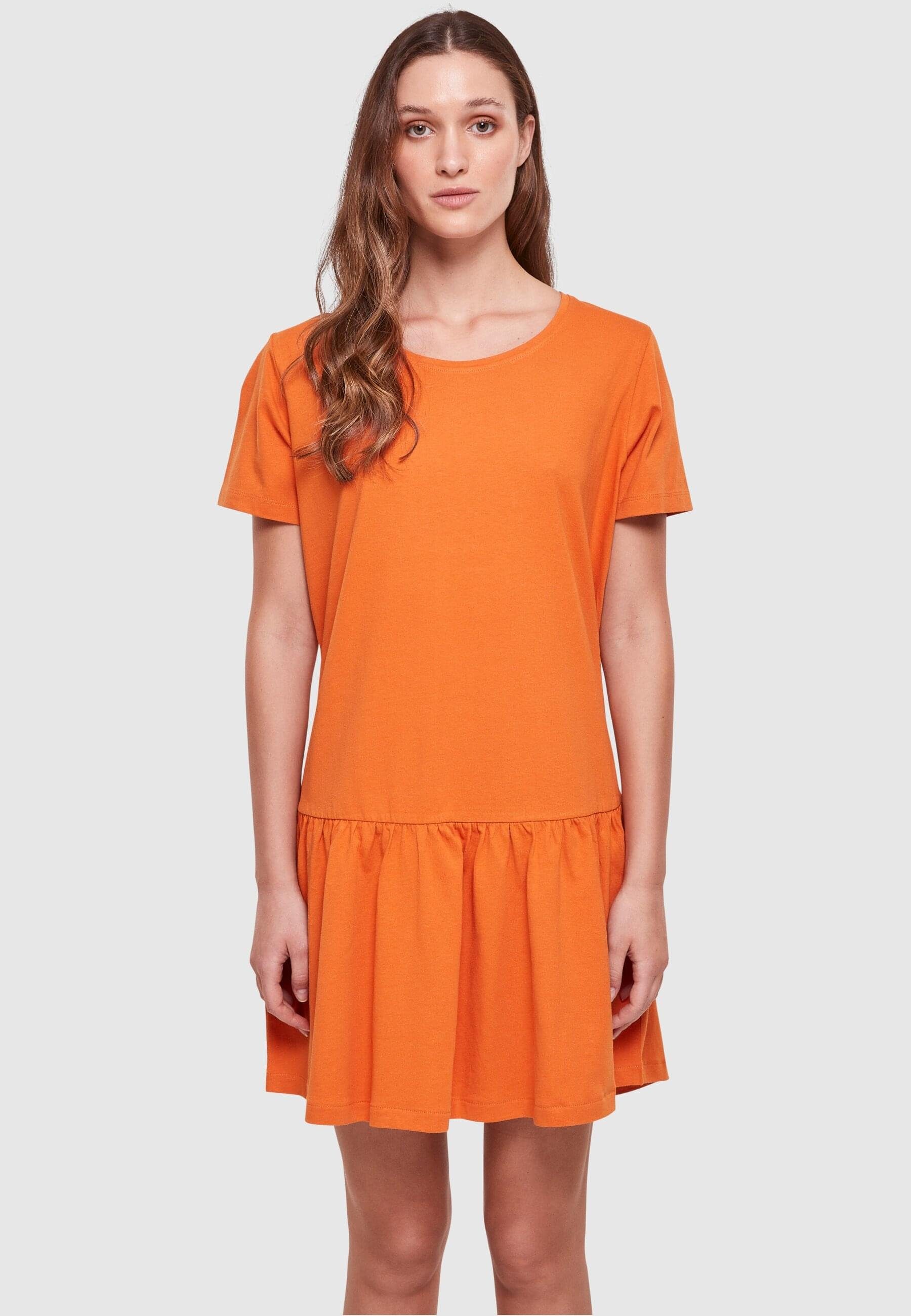 Dress CLASSICS Valance Damen URBAN Stillkleid Tee (1-tlg) Ladies vintageorange