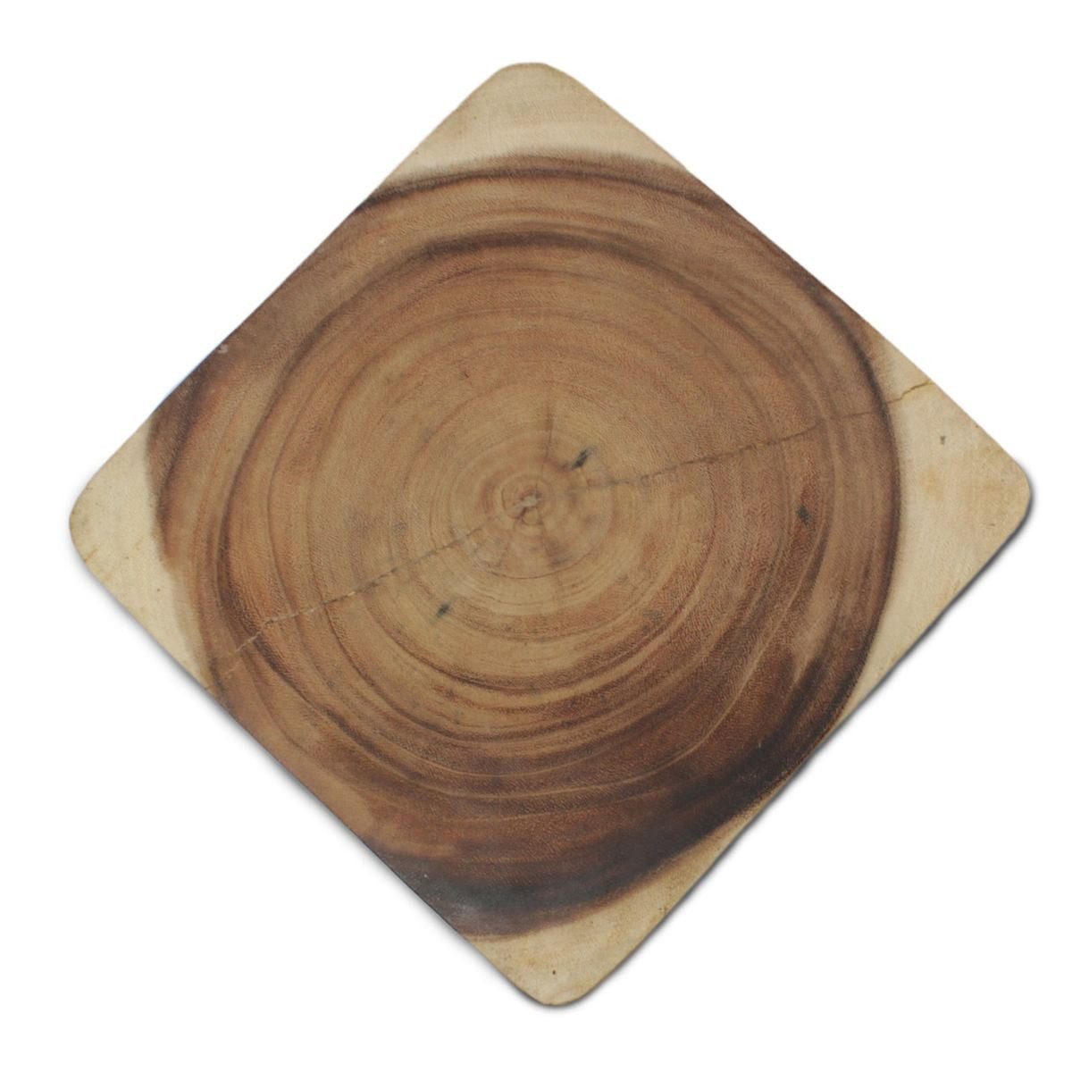 Oriental Galerie Blumenhocker Einfach gerehte Säule Podest Bestelltisch Natur 75cm (1 St) – Bild 4 von 4
