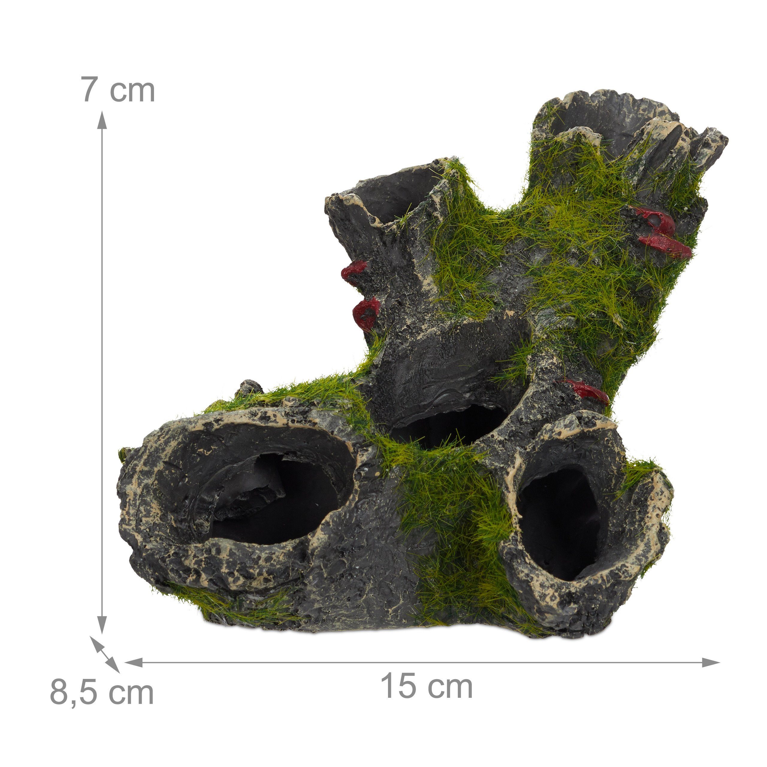 relaxdays Aquarium Deko Höhle