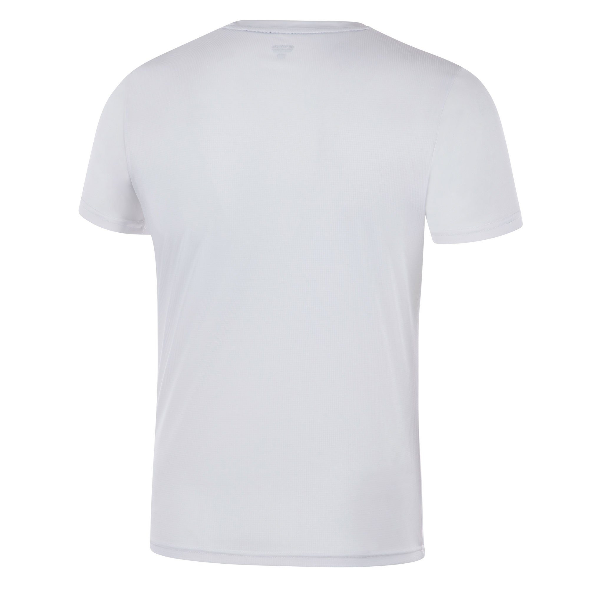 Kurzarm Line optimalem > Airtracks Herren < & M XXL Laufshirt mit XXXL L Funktionsshirt Dry Atmungsaktiv, Quick Weiß Funktion XL Tragekomfort Laufshirt Comfort S