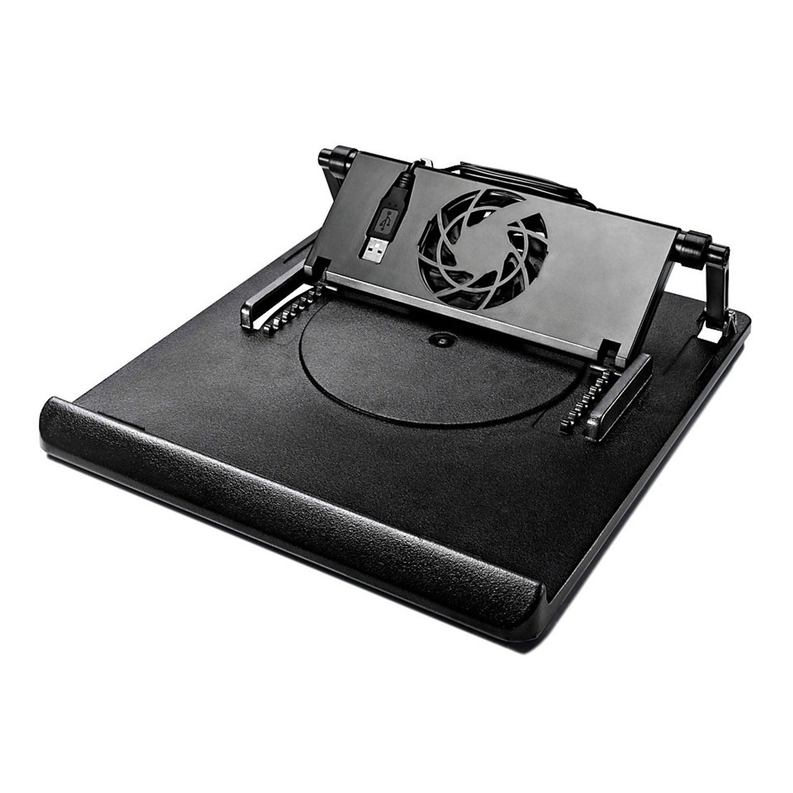 BURI Laptop-Ständer Laptop-Ständer drehbar Notebookständer Tabletthalter Lüfter mit USB