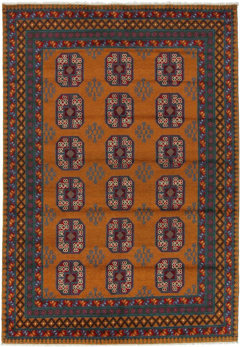 Orientteppich Afghan Akhche Limited 206x297 Handgeknüpfter Orientteppich, Nain Trading, rechteckig, Höhe: 6 mm