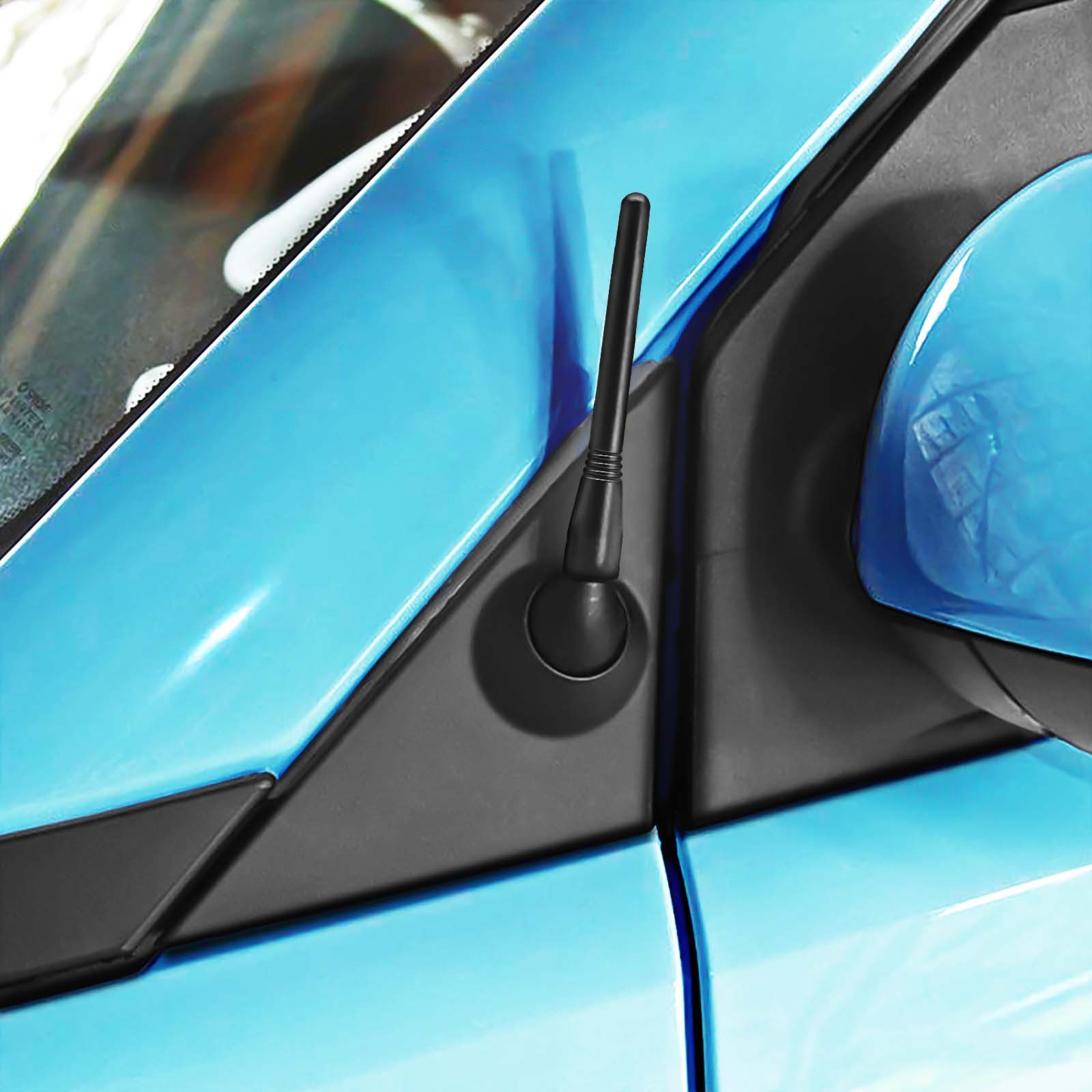 Adapter Universe 10cm Auto Kurzstabantenne Radio Adapter passend für Smart Fortwo Stabantenne