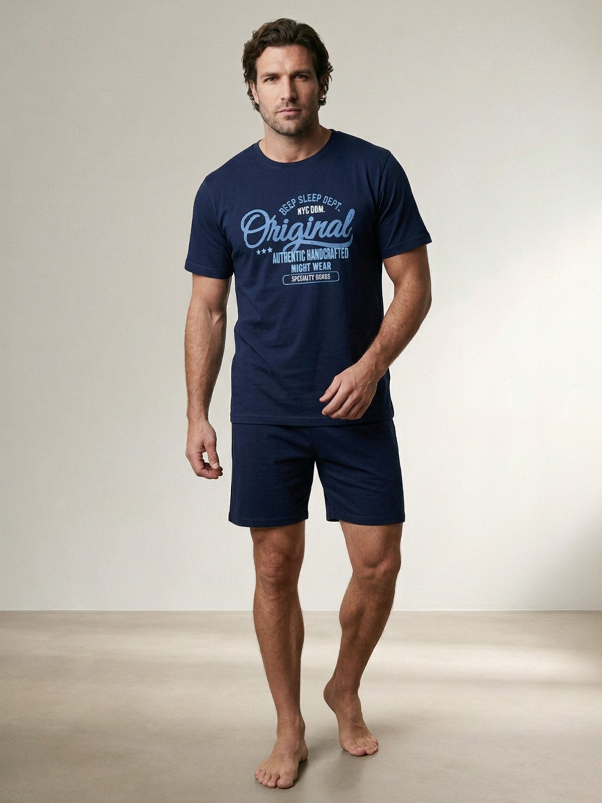 Henry Terre Shorty Pyjama Set Shorty - Original Authentic Nightwear günstig online kaufen