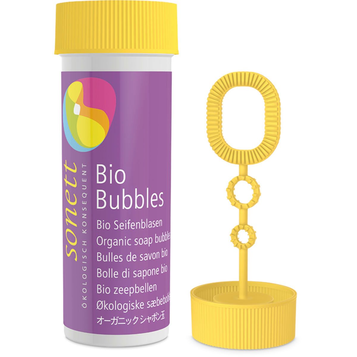 Seifenblasenspielzeug Sonett Bio Bubbles Seifenblasen 45 ml