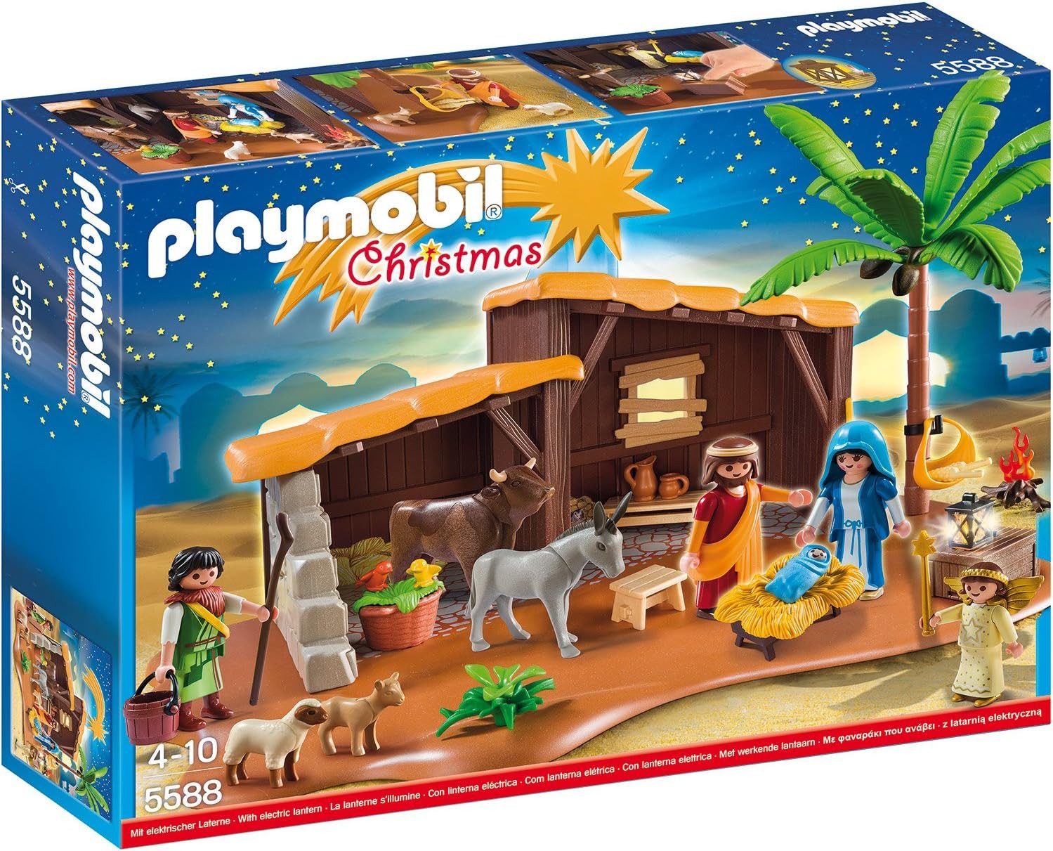 Playmobil® Christmas 5588 Große Weihnachtskrippe Spielbausteine günstig online kaufen