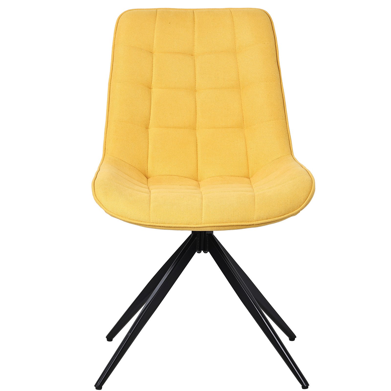 HOMAVO Esszimmerstuhl YZ4 2 Stück mit Drehfunktion in Lederoptik oder Stoff günstig online kaufen