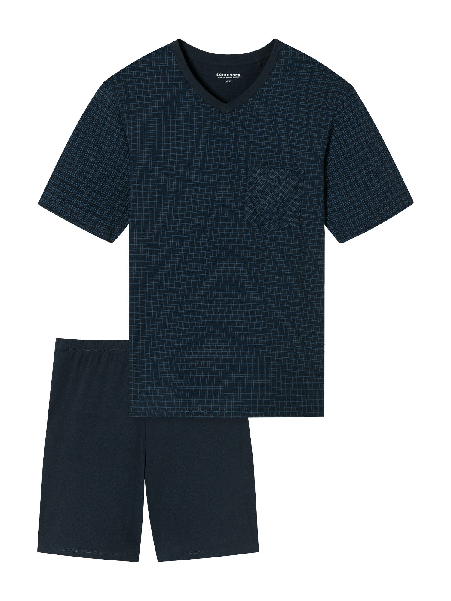 Schiesser Pyjama Comfort Essentials (2 tlg) schlafanzug schlafmode bequem günstig online kaufen