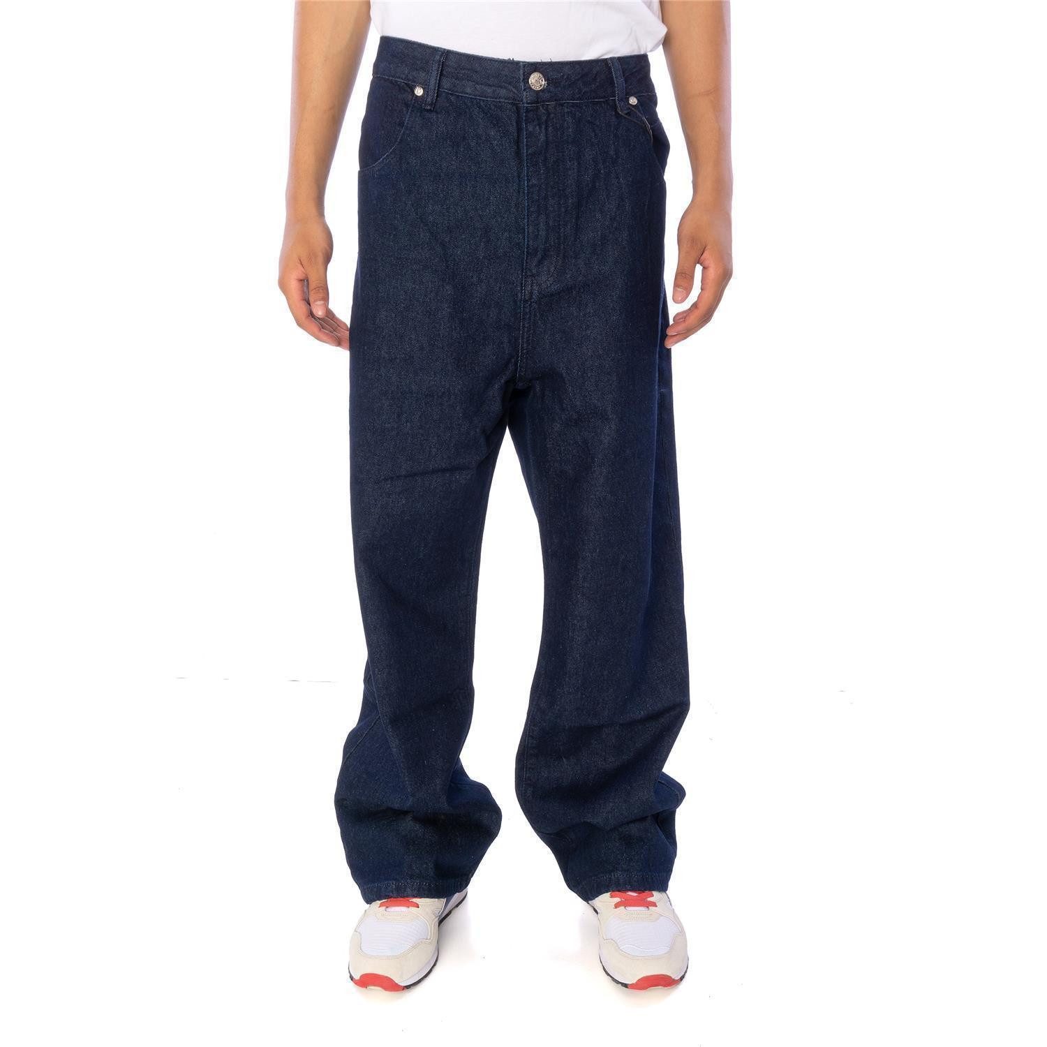 DADA Supreme Relax-fit-Jeans Jeans Dada Supreme Backside Embo Baggy DADA-Aufschrift auf der Rückseite, tiefsitzende Gesäßtaschen