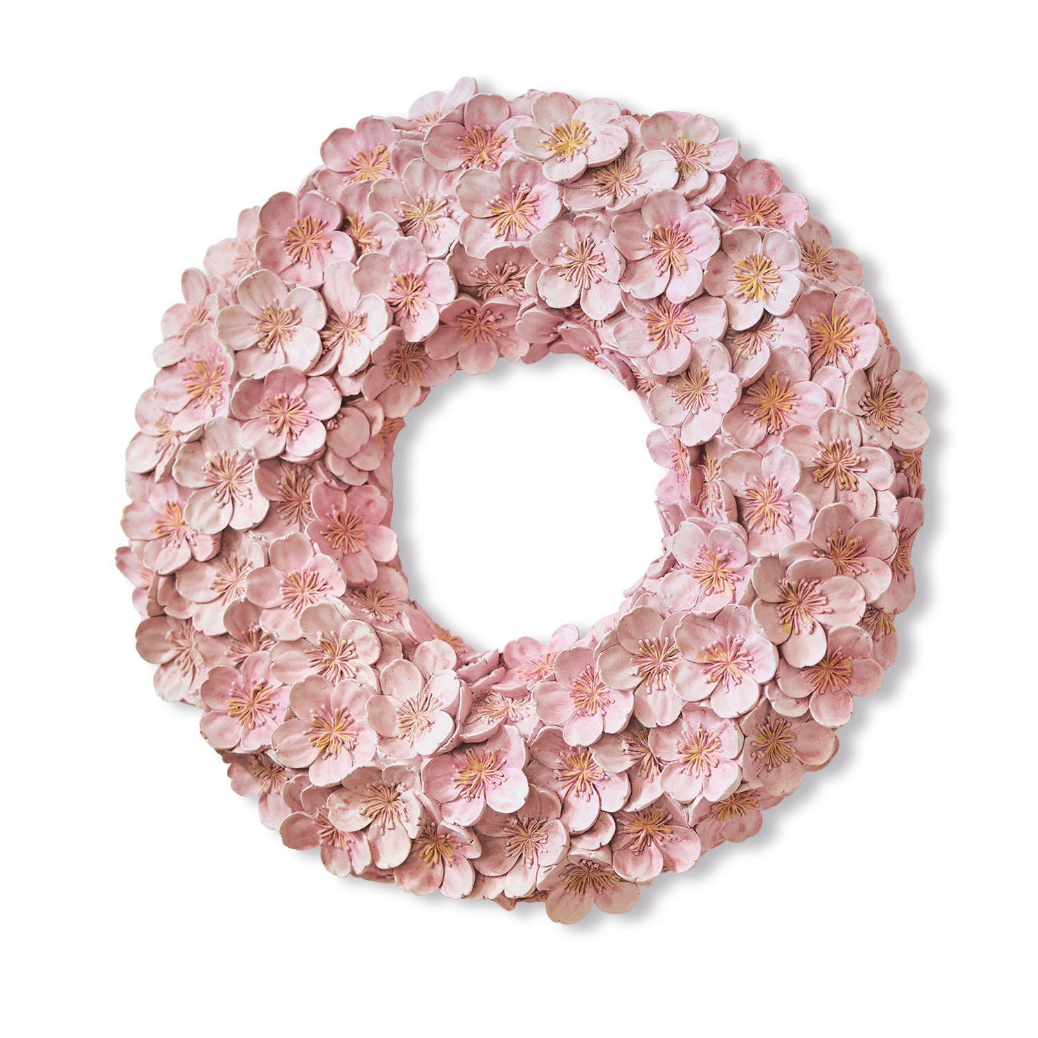 Höhe Kunstblume Mirabeau, rosa, Kranz cm 6.0 Garlan